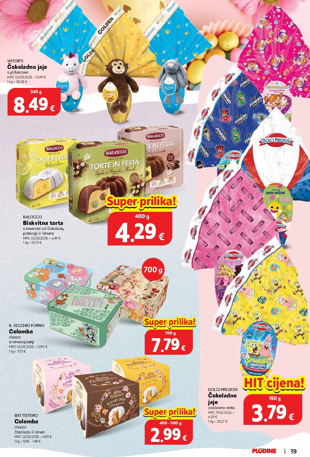 plodine - Prelistajte katalog Plodine, vrijedi od 01.04.2026 do 07.04.2026 - page: 19