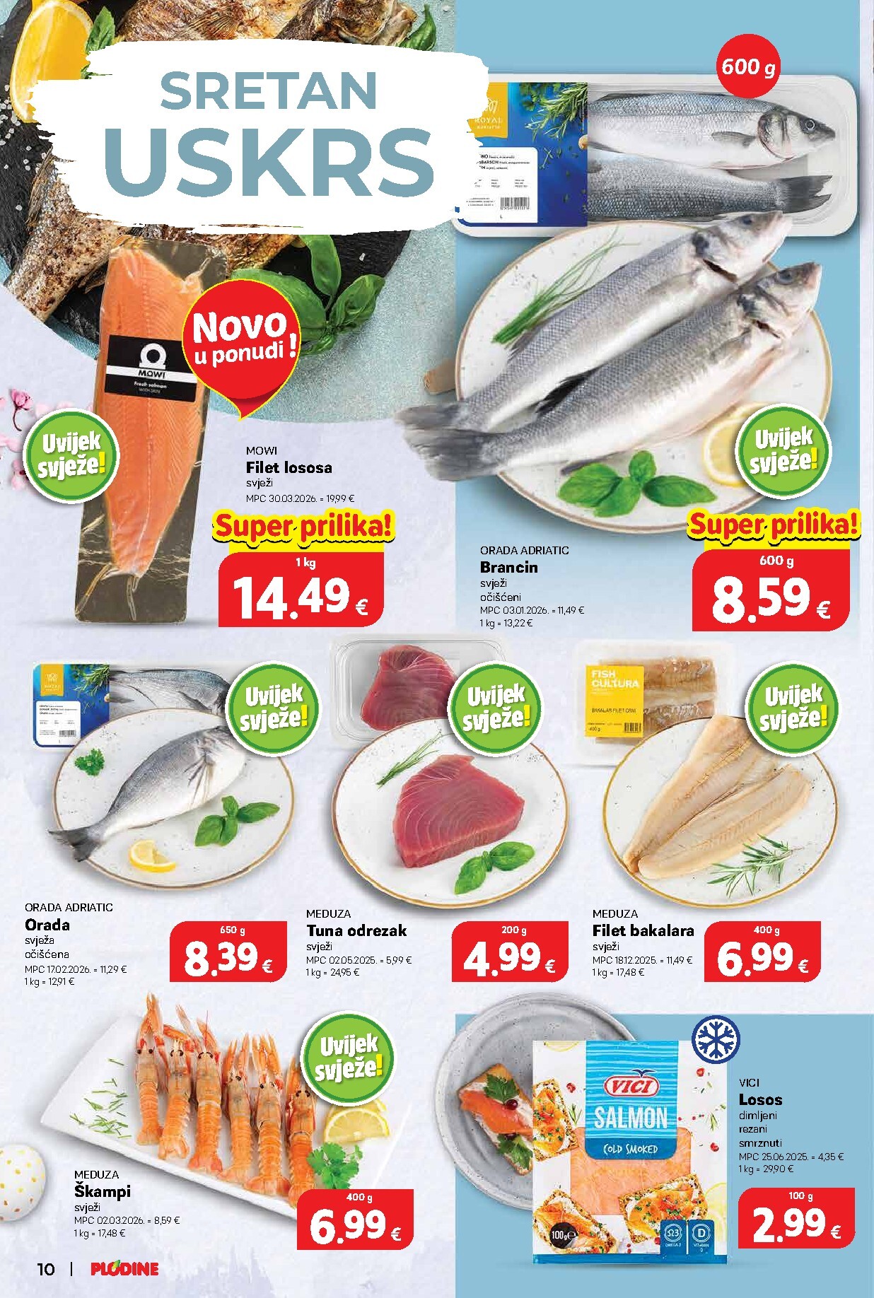 plodine - Prelistajte katalog Plodine, vrijedi od 01.04.2026 do 07.04.2026 - page: 10