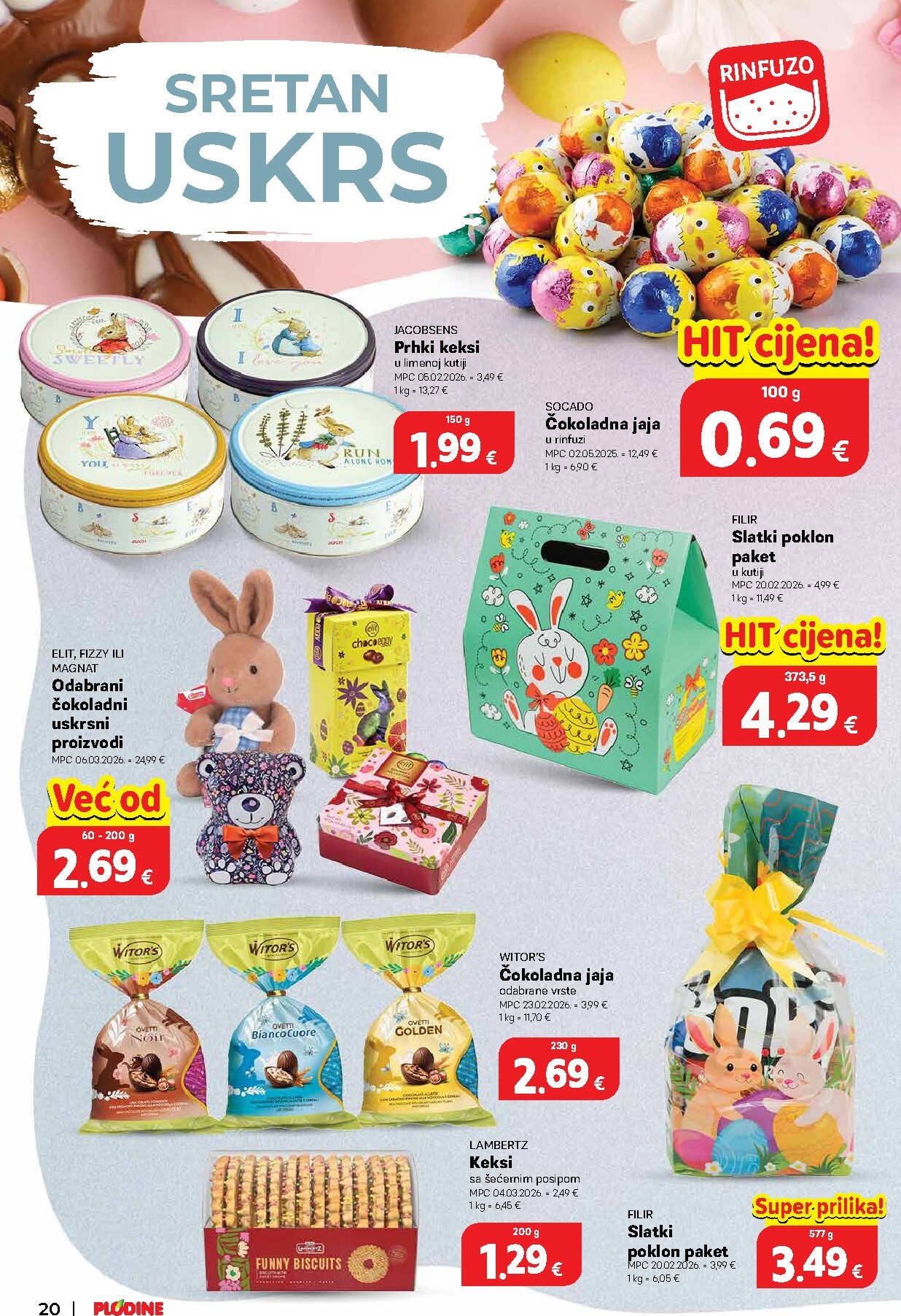 plodine - Prelistajte katalog Plodine, vrijedi od 01.04.2026 do 07.04.2026 - page: 20