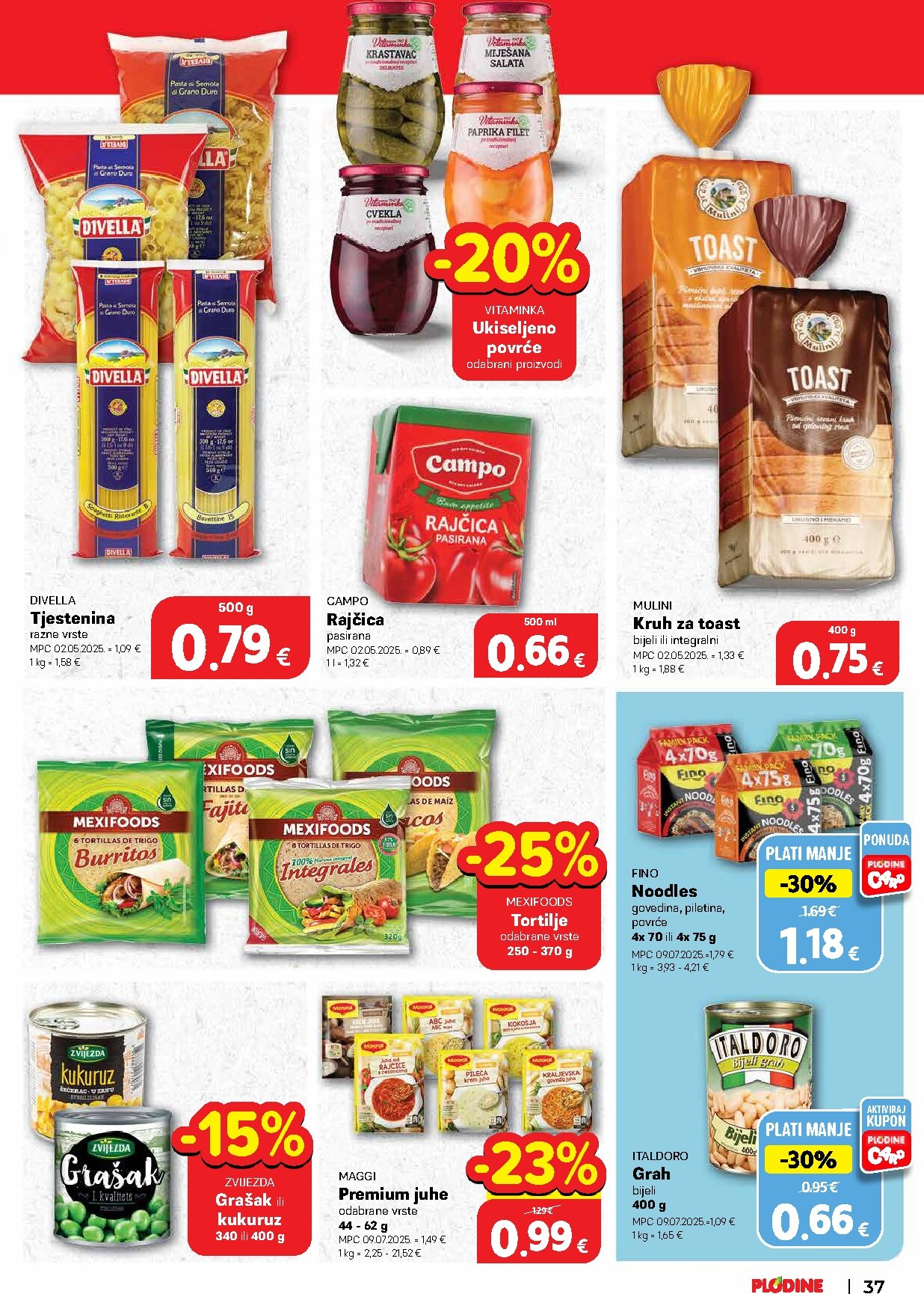 plodine - Prelistajte katalog Plodine, vrijedi od 01.04.2026 do 07.04.2026 - page: 45