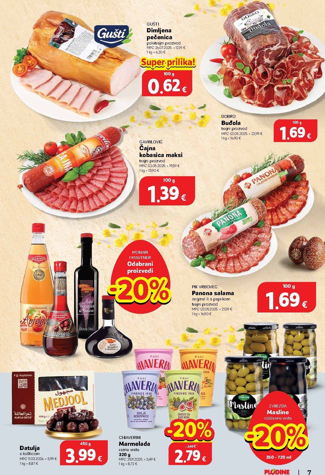 plodine - Prelistajte katalog Plodine, vrijedi od 01.04.2026 do 07.04.2026 - page: 7