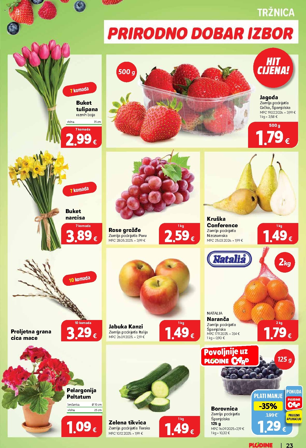 plodine - Prelistajte katalog Plodine, vrijedi od 01.04.2026 do 07.04.2026 - page: 31