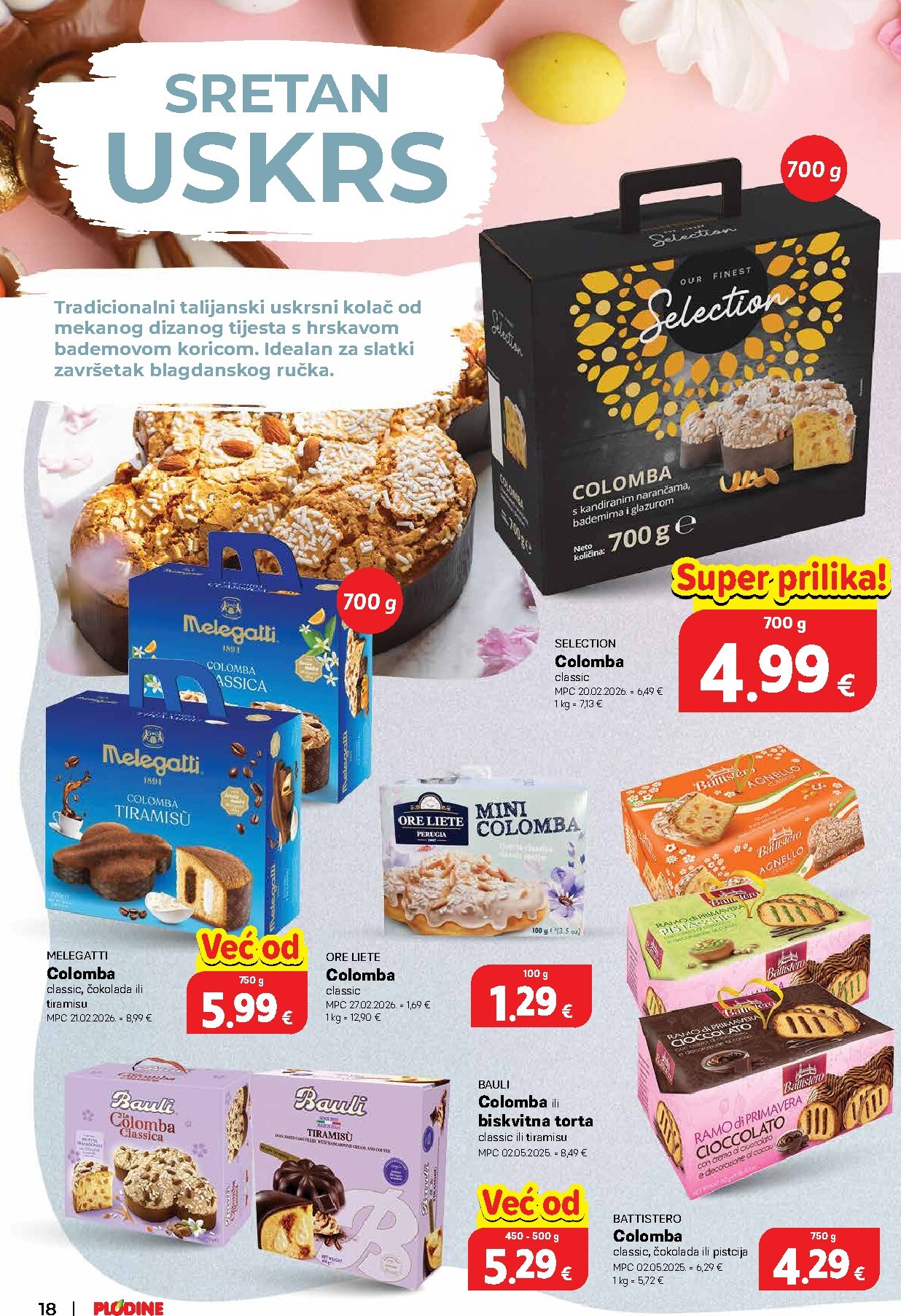 plodine - Prelistajte katalog Plodine, vrijedi od 01.04.2026 do 07.04.2026 - page: 18