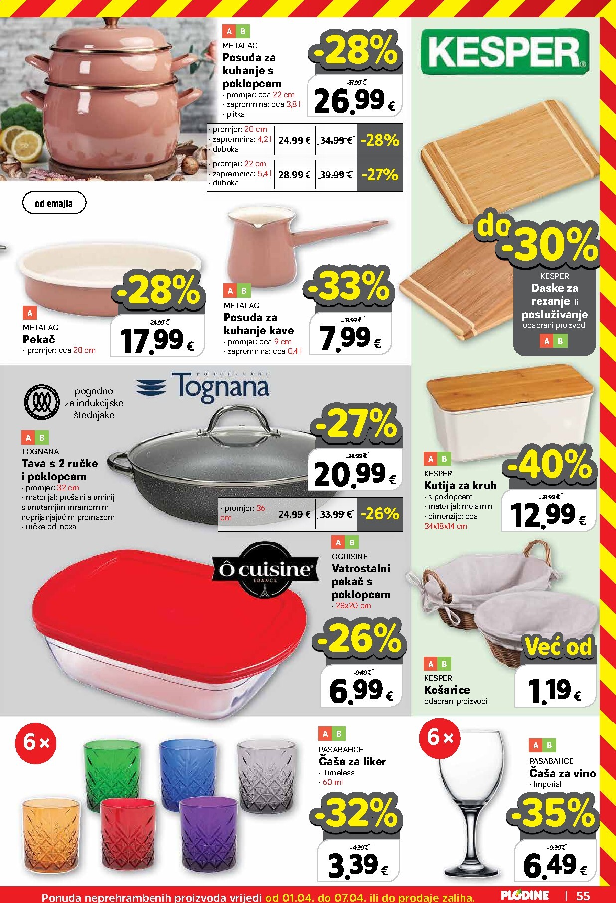plodine - Prelistajte katalog Plodine, vrijedi od 01.04.2026 do 07.04.2026 - page: 63