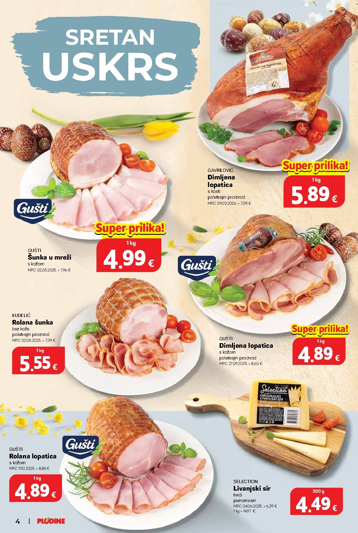 plodine - Prelistajte katalog Plodine, vrijedi od 01.04.2026 do 07.04.2026 - page: 4