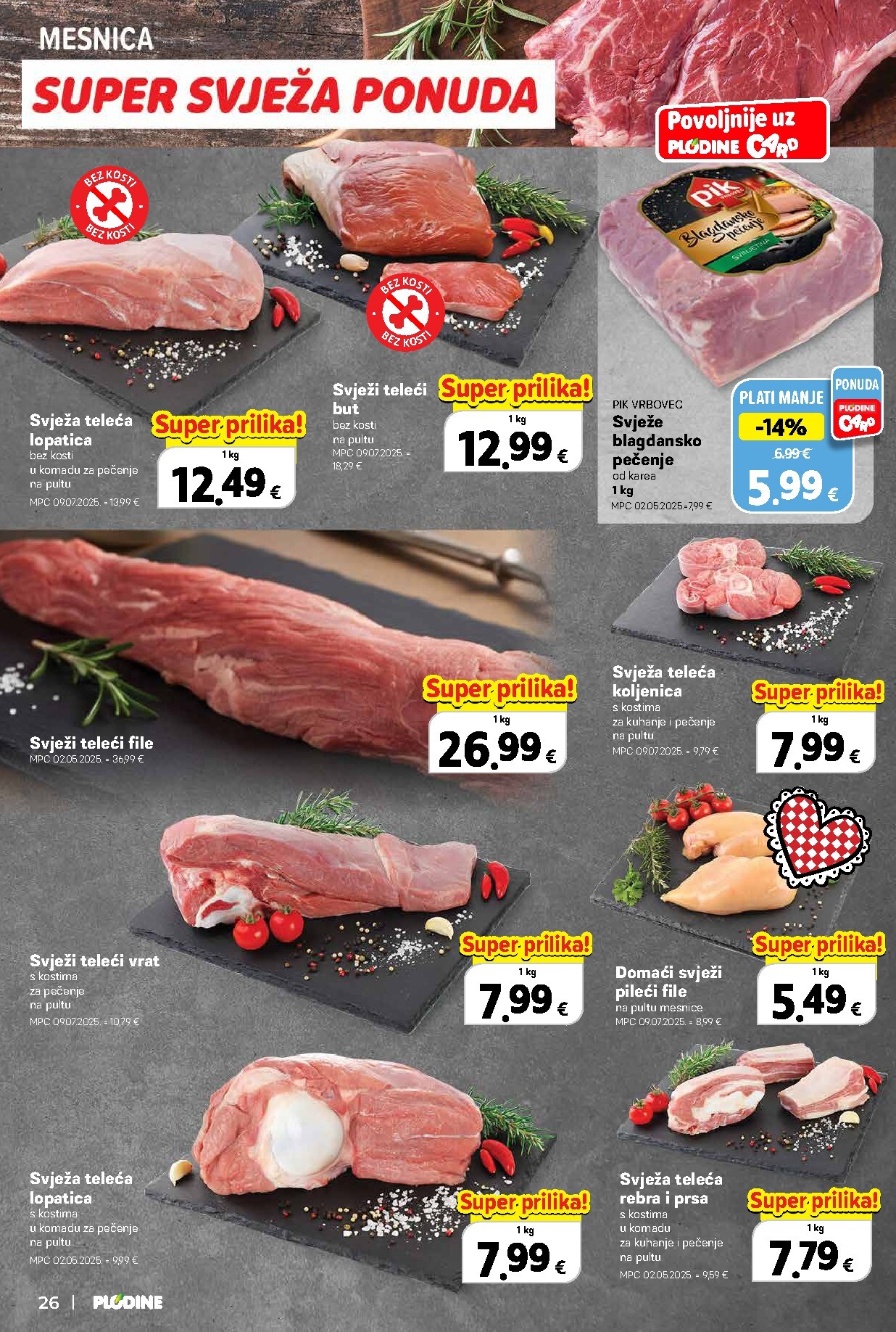 plodine - Prelistajte katalog Plodine, vrijedi od 01.04.2026 do 07.04.2026 - page: 34