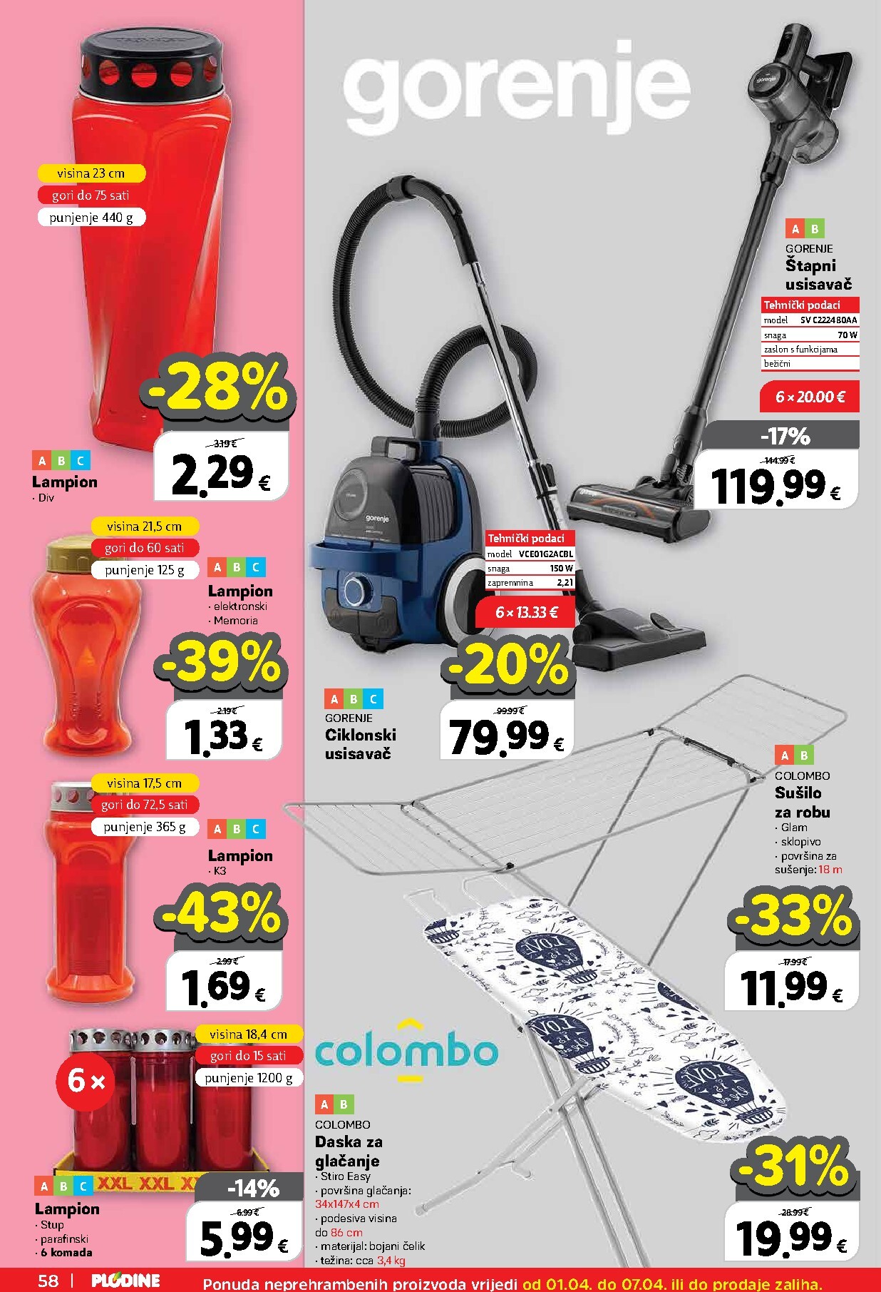 plodine - Prelistajte katalog Plodine, vrijedi od 01.04.2026 do 07.04.2026 - page: 66