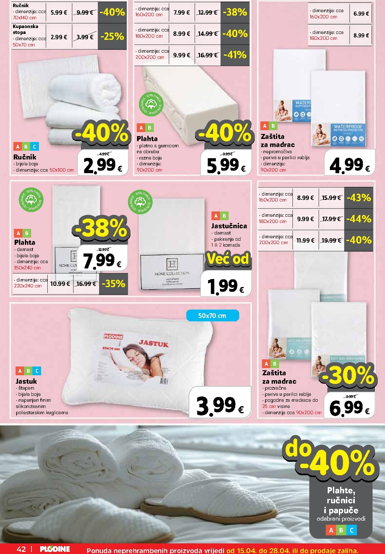 plodine - Plodine letak za sljedeći tjedan od srijede 15.04.2026 do utorka 21.04.2026 - page: 42