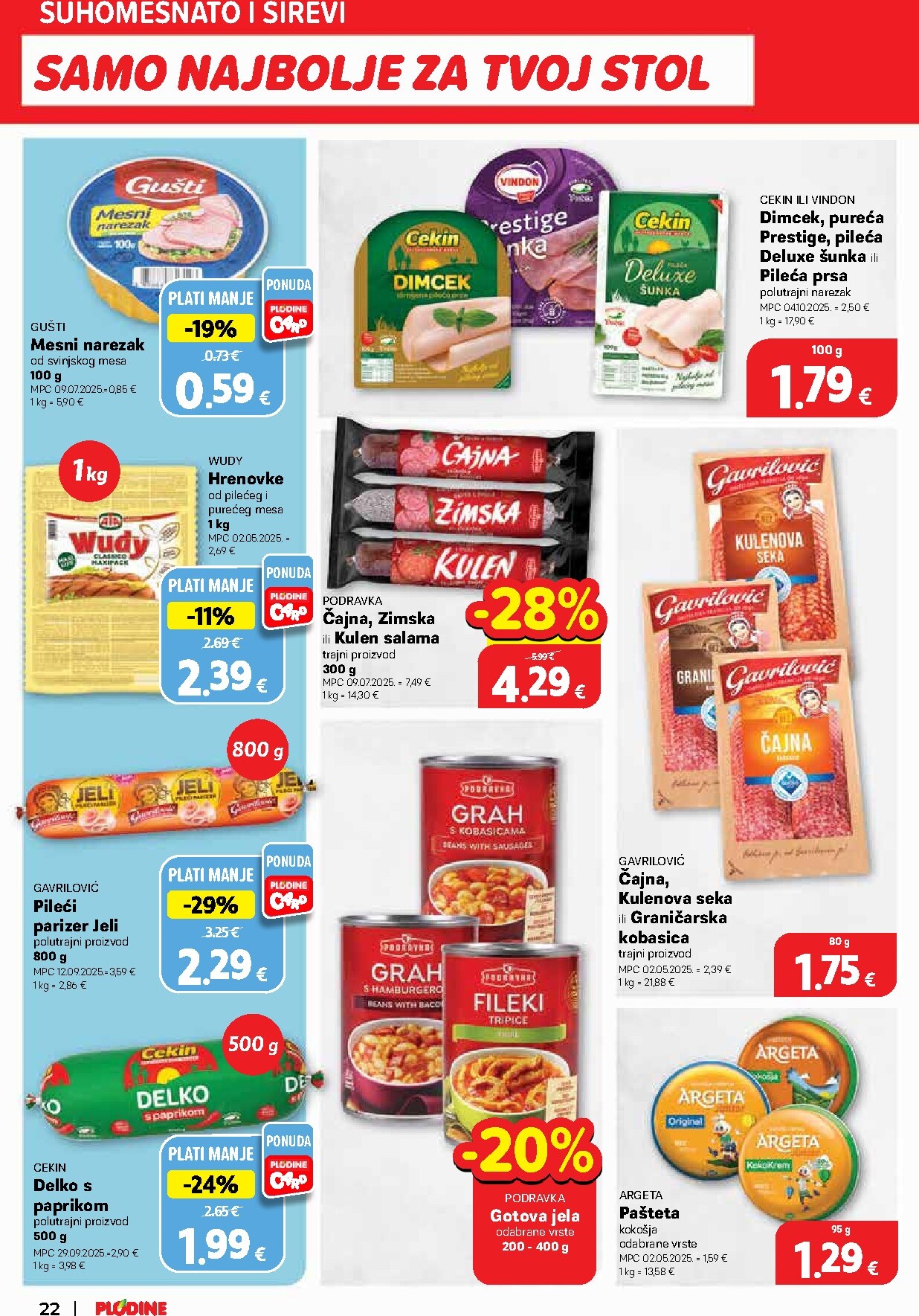 plodine - Plodine letak za sljedeći tjedan od srijede 15.04.2026 do utorka 21.04.2026 - page: 22