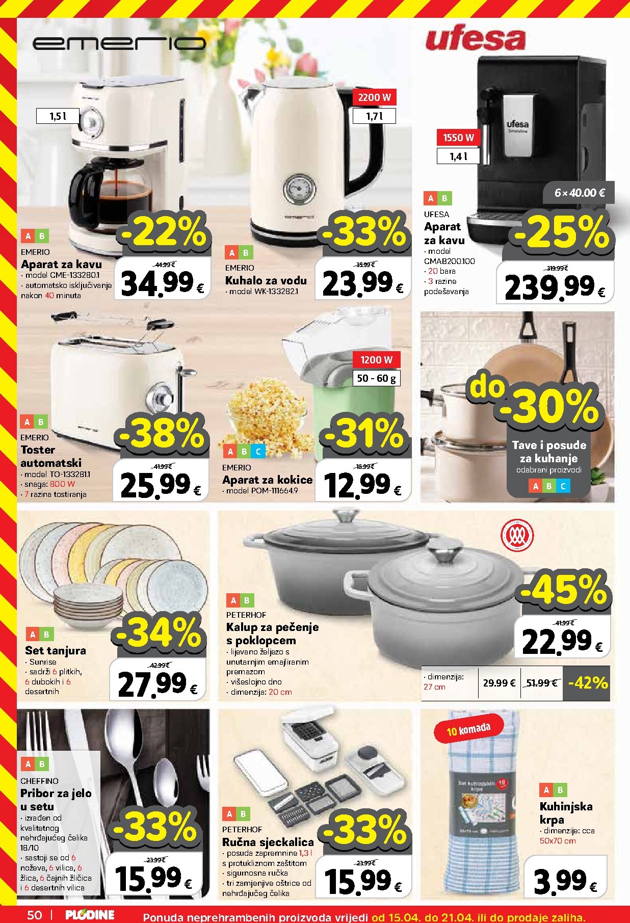 plodine - Plodine letak za sljedeći tjedan od srijede 15.04.2026 do utorka 21.04.2026 - page: 50