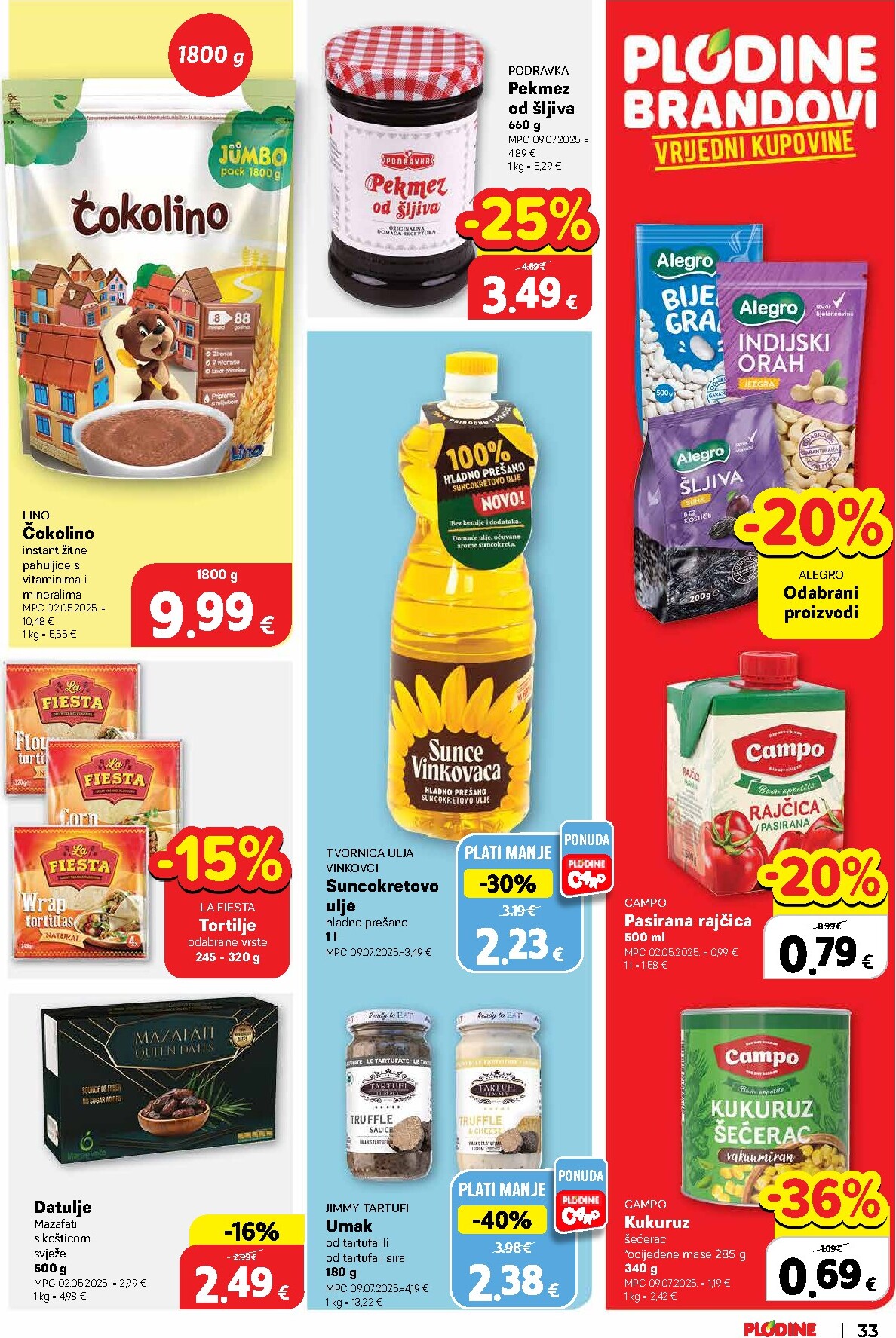 plodine - Plodine letak za sljedeći tjedan od srijede 22.04.2026 do utorka 28.04.2026 - page: 33