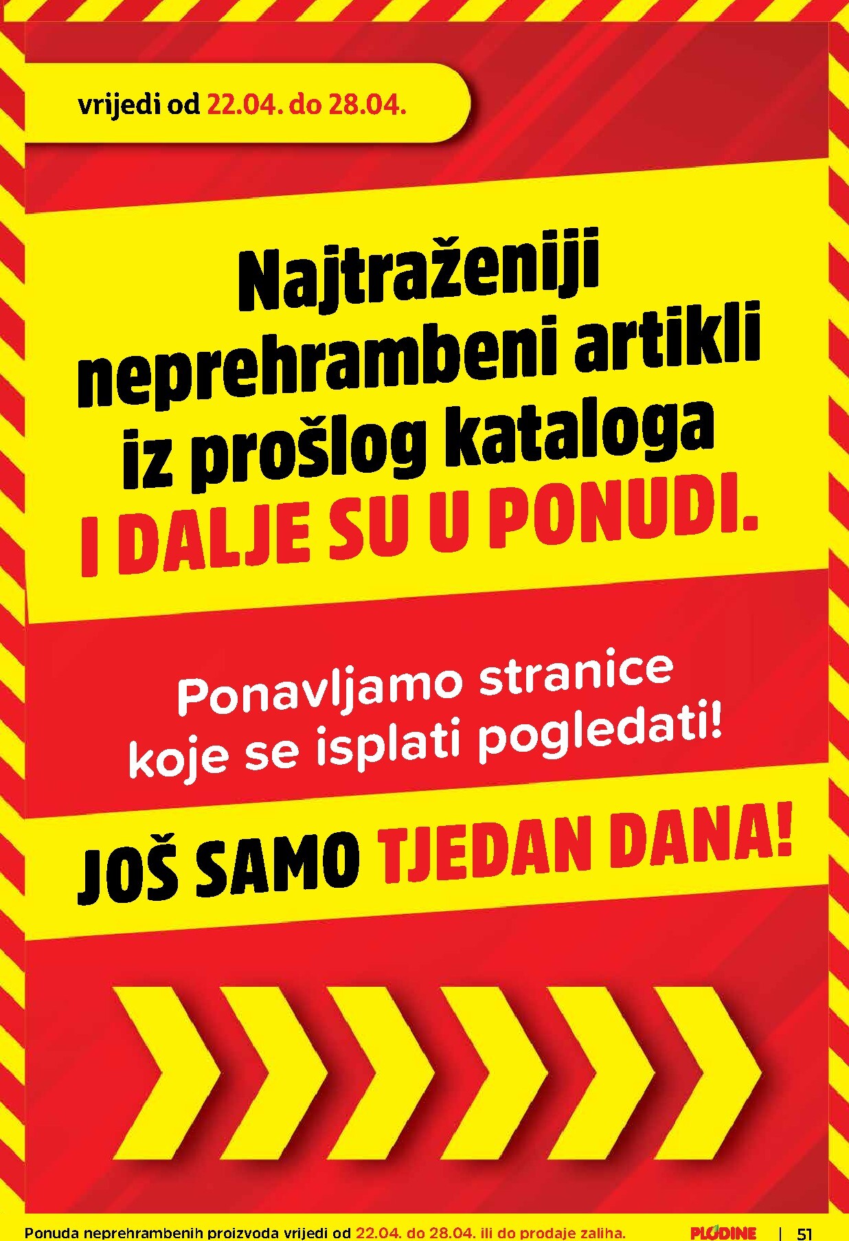 plodine - Plodine letak za sljedeći tjedan od srijede 22.04.2026 do utorka 28.04.2026 - page: 51