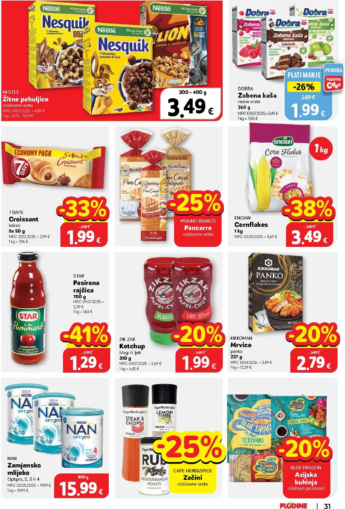 plodine - Plodine letak za sljedeći tjedan od srijede 22.04.2026 do utorka 28.04.2026 - page: 31