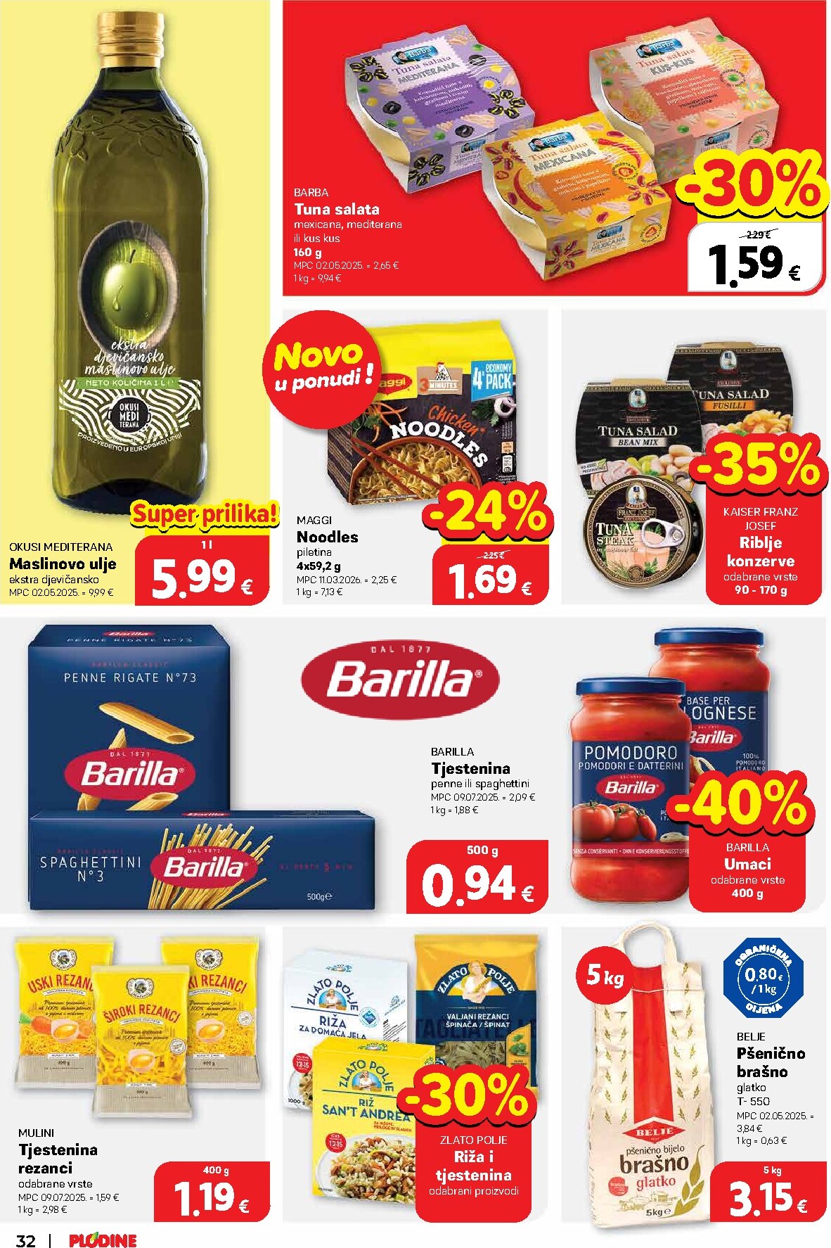 plodine - Plodine letak za sljedeći tjedan od srijede 22.04.2026 do utorka 28.04.2026 - page: 32