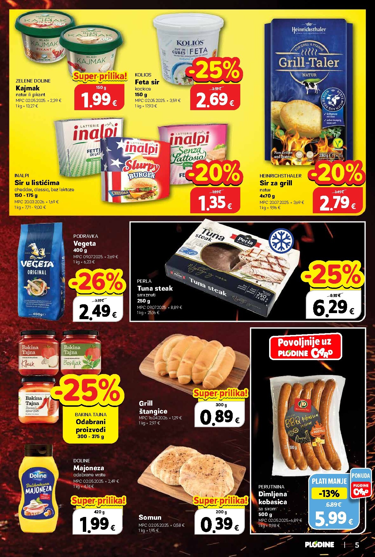 plodine - Plodine letak za sljedeći tjedan od srijede 22.04.2026 do utorka 28.04.2026 - page: 5