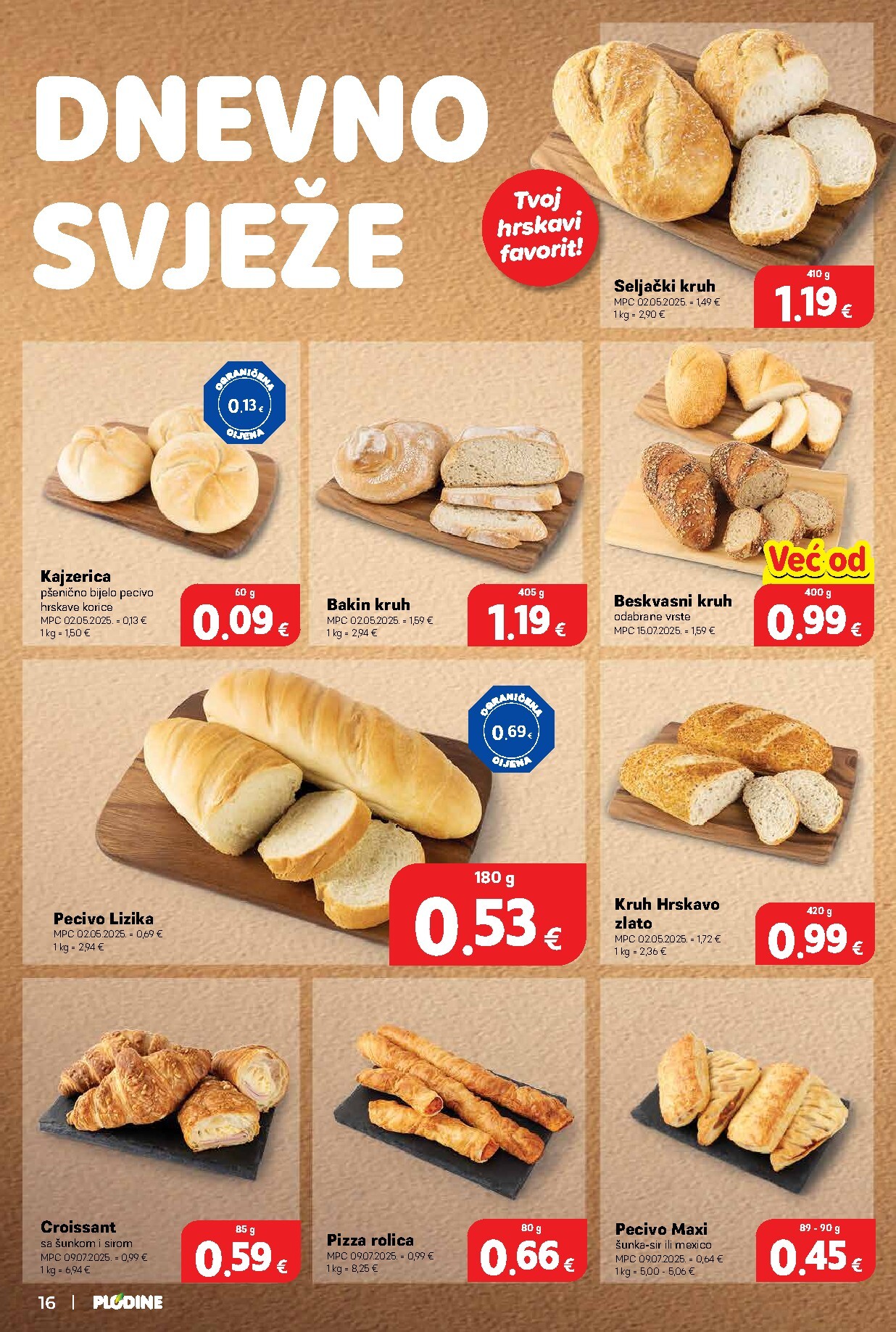 plodine - Plodine letak za sljedeći tjedan od srijede 22.04.2026 do utorka 28.04.2026 - page: 16