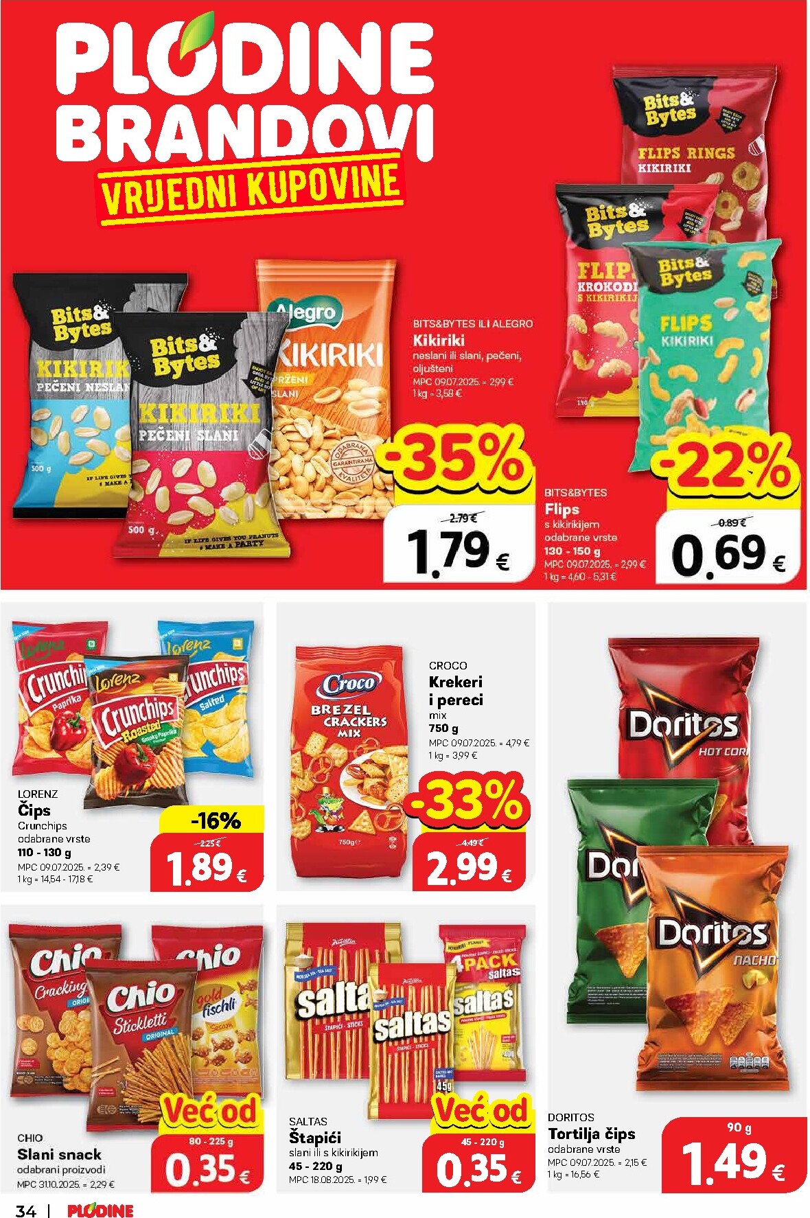plodine - Plodine letak za sljedeći tjedan od srijede 22.04.2026 do utorka 28.04.2026 - page: 34