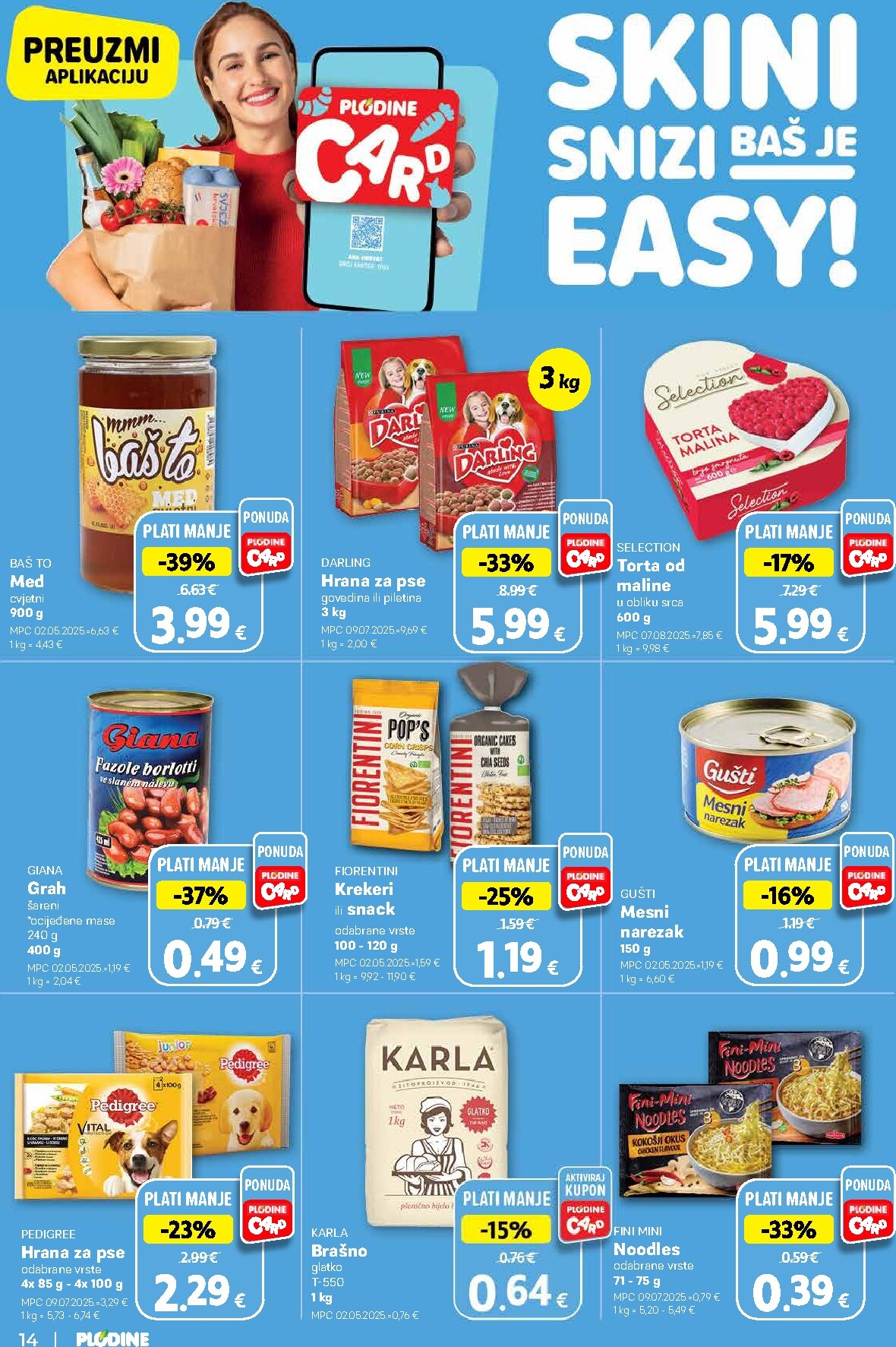 plodine - Plodine letak za sljedeći tjedan od srijede 22.04.2026 do utorka 28.04.2026 - page: 14