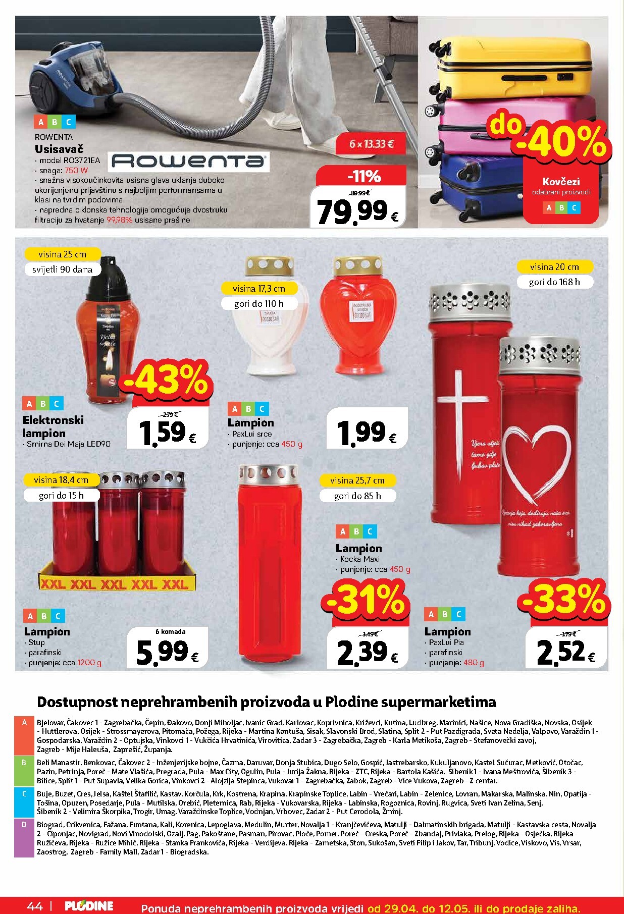 plodine - Plodine letak za sljedeći tjedan od srijede 29.04.2026 do utorka 05.05.2026 - page: 44