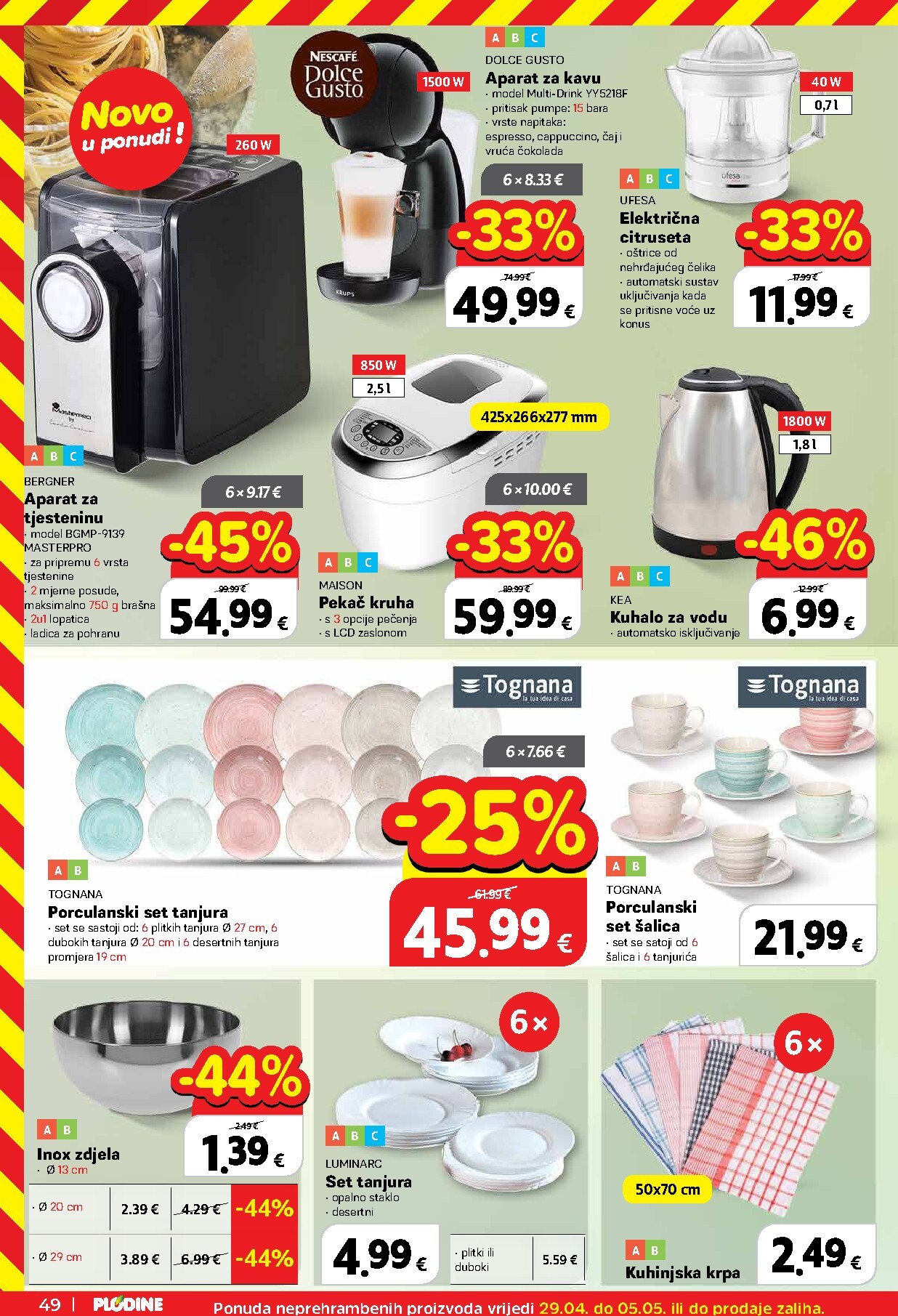 plodine - Plodine letak za sljedeći tjedan od srijede 29.04.2026 do utorka 05.05.2026 - page: 49