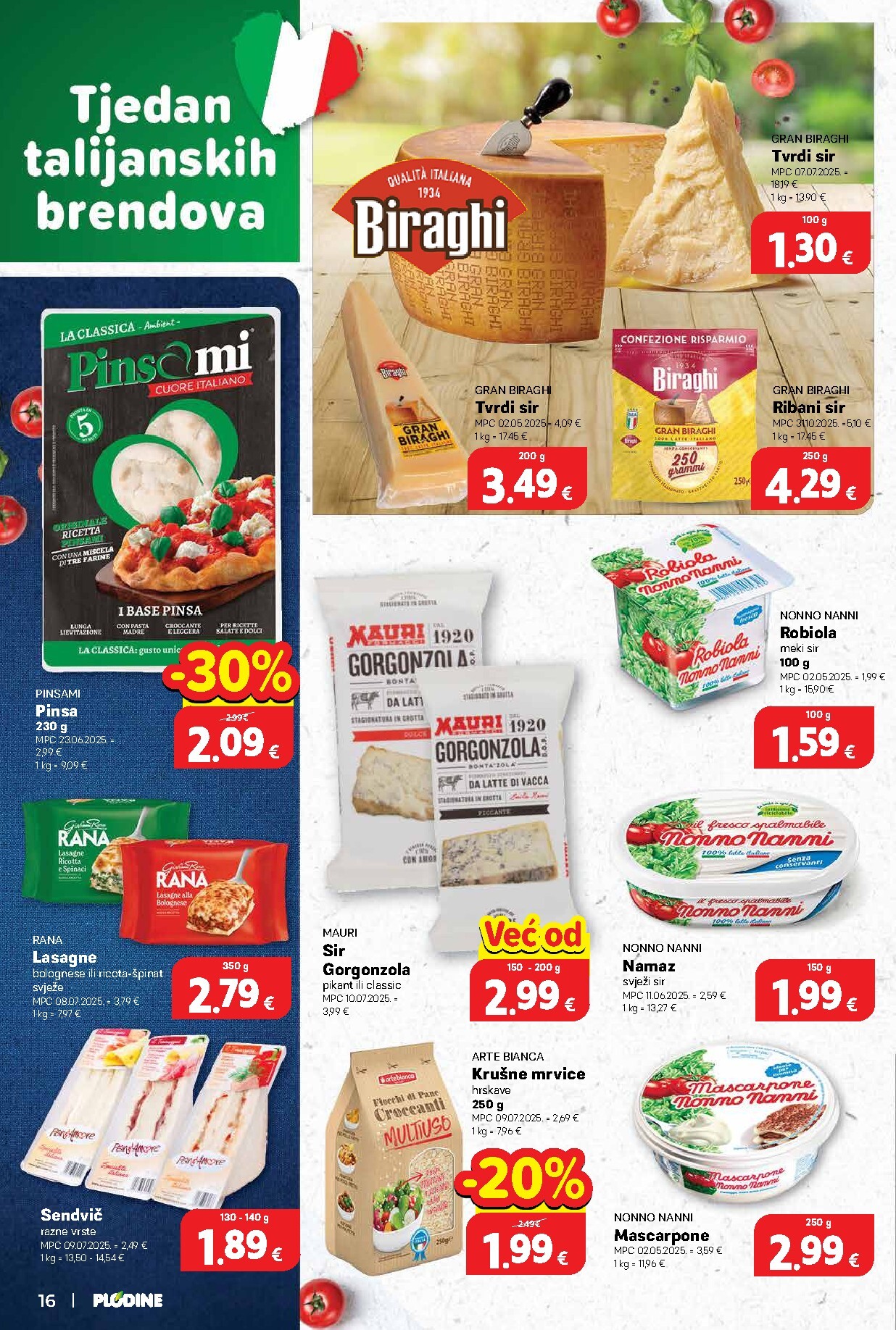 plodine - Plodine letak za sljedeći tjedan od srijede 29.04.2026 do utorka 05.05.2026 - page: 16