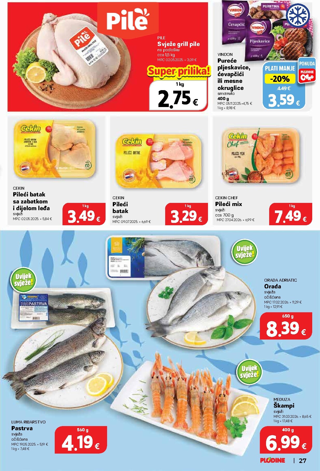 plodine - Plodine - Drniš letak za sljedeći tjedan od srijede 29.04.2026 do utorka 05.05.2026 - page: 27