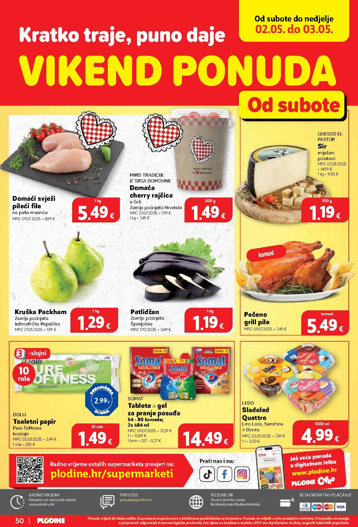 plodine - Plodine - Drniš letak za sljedeći tjedan od srijede 29.04.2026 do utorka 05.05.2026 - page: 50