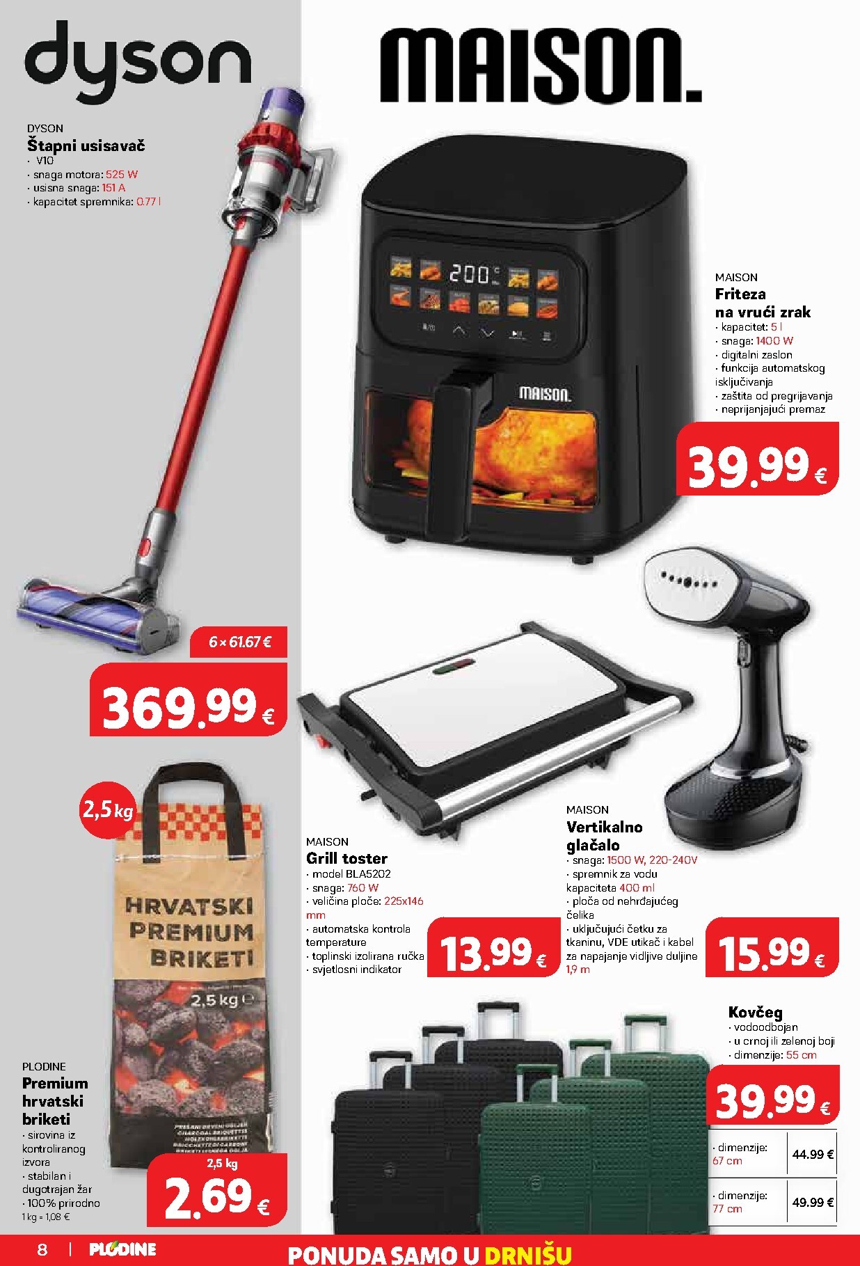 plodine - Plodine - Drniš letak za sljedeći tjedan od srijede 29.04.2026 do utorka 05.05.2026 - page: 8