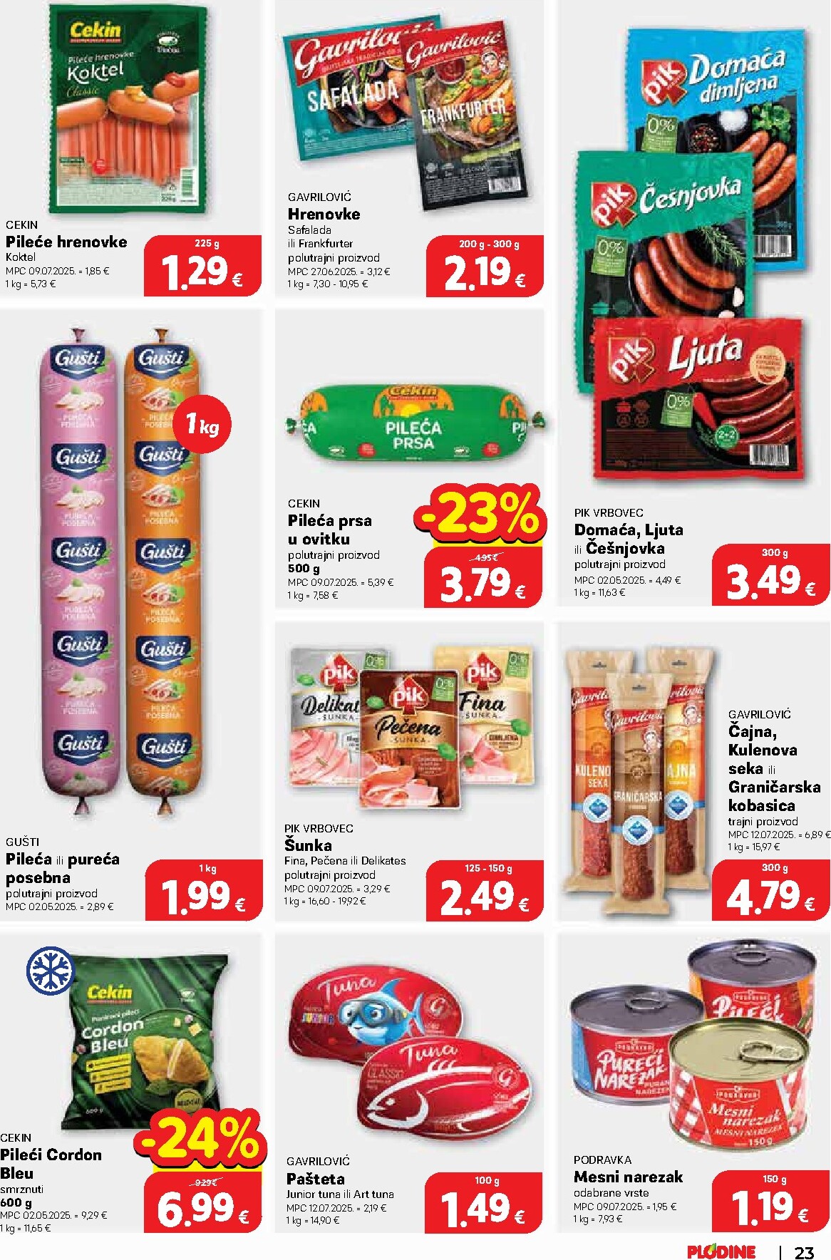 plodine - Plodine letak za sljedeći tjedan od srijede 06.05.2026 do utorka 12.05.2026 - page: 23