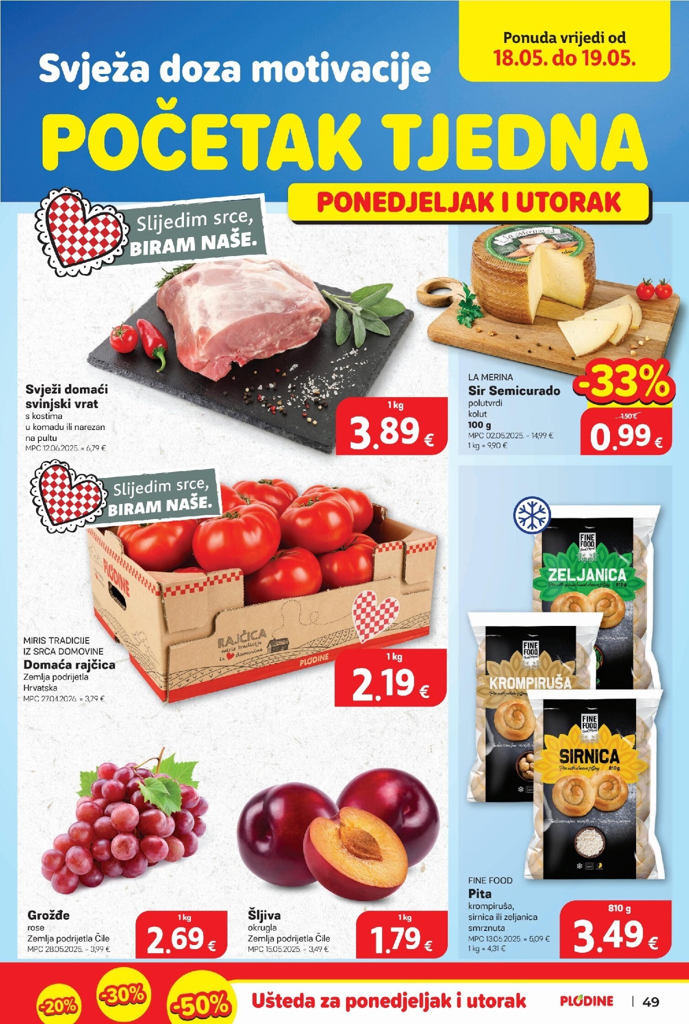 plodine - Budući Plodine letak vrijedi od srijede 13.05.2026 do utorka 19.05.2026 - page: 49