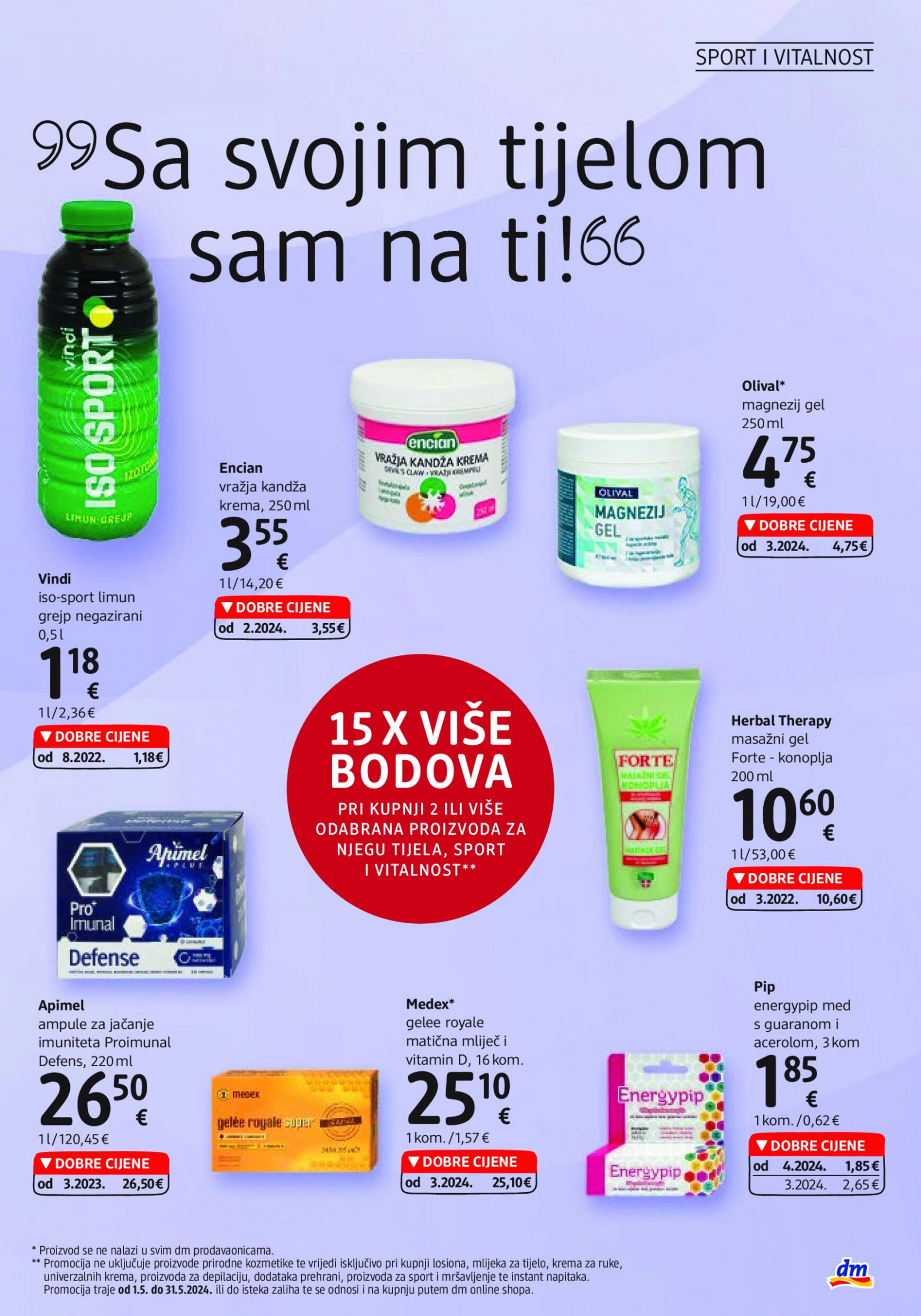 dm - Novi katalog dm Katalog - svibanj 2024. 01.05. - 31.05. - page: 7