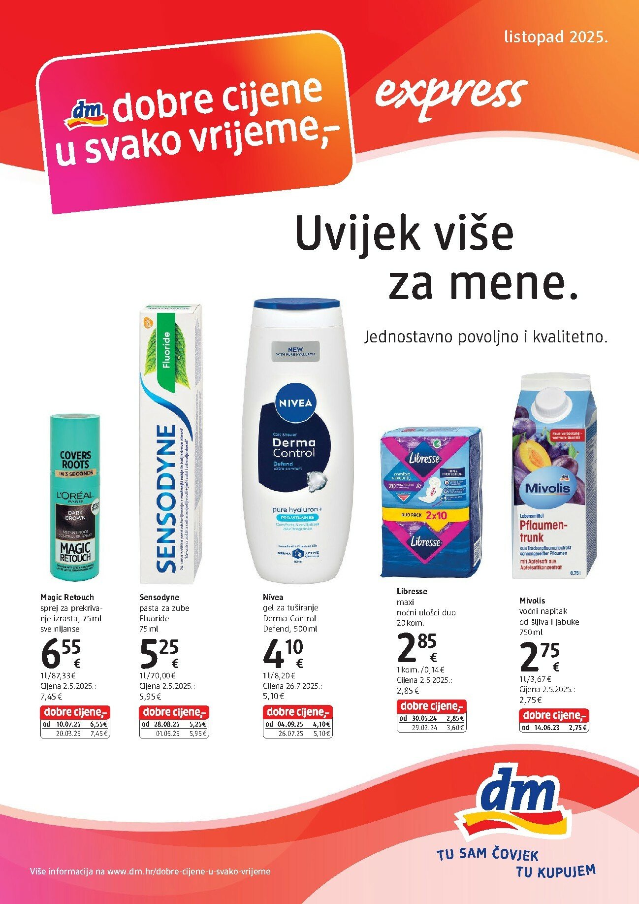 dm - Prelistajte katalog dm - Katalog Express, vrijedi od 16.10. do 31.10.