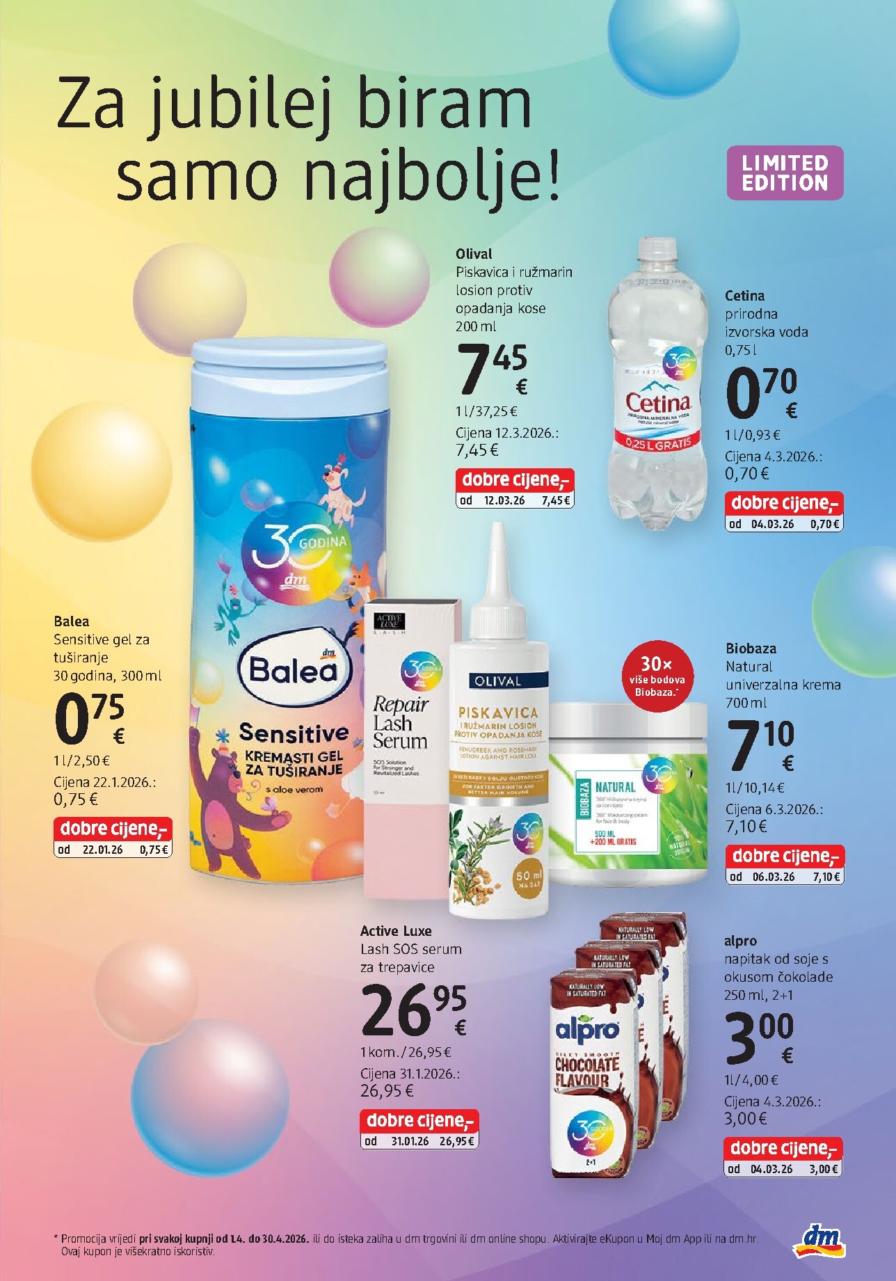 dm - Prelistajte katalog dm, vrijedi od 01.04.2026 do 15.04.2026 - page: 3