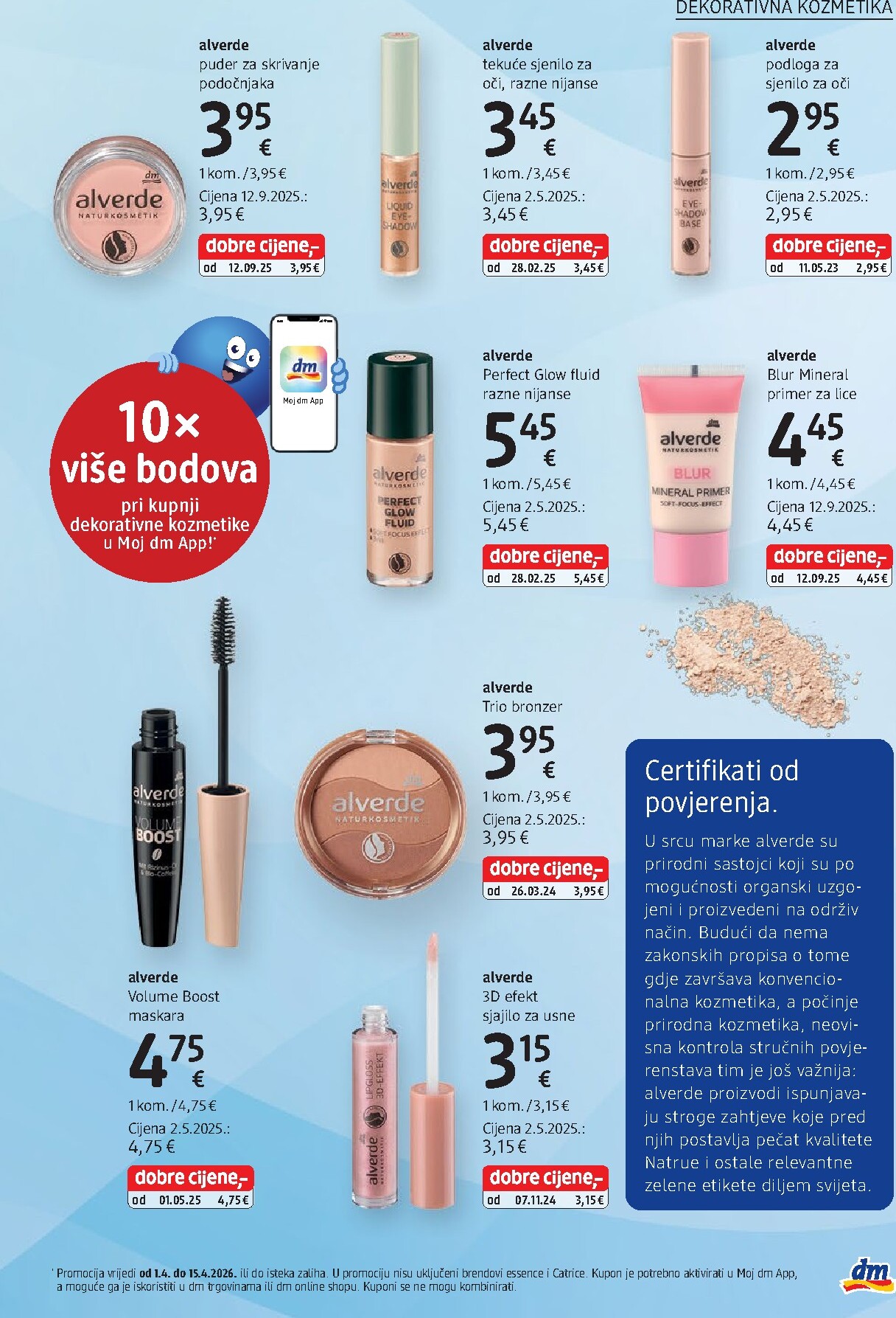 dm - Prelistajte katalog dm, vrijedi od 01.04.2026 do 15.04.2026 - page: 13