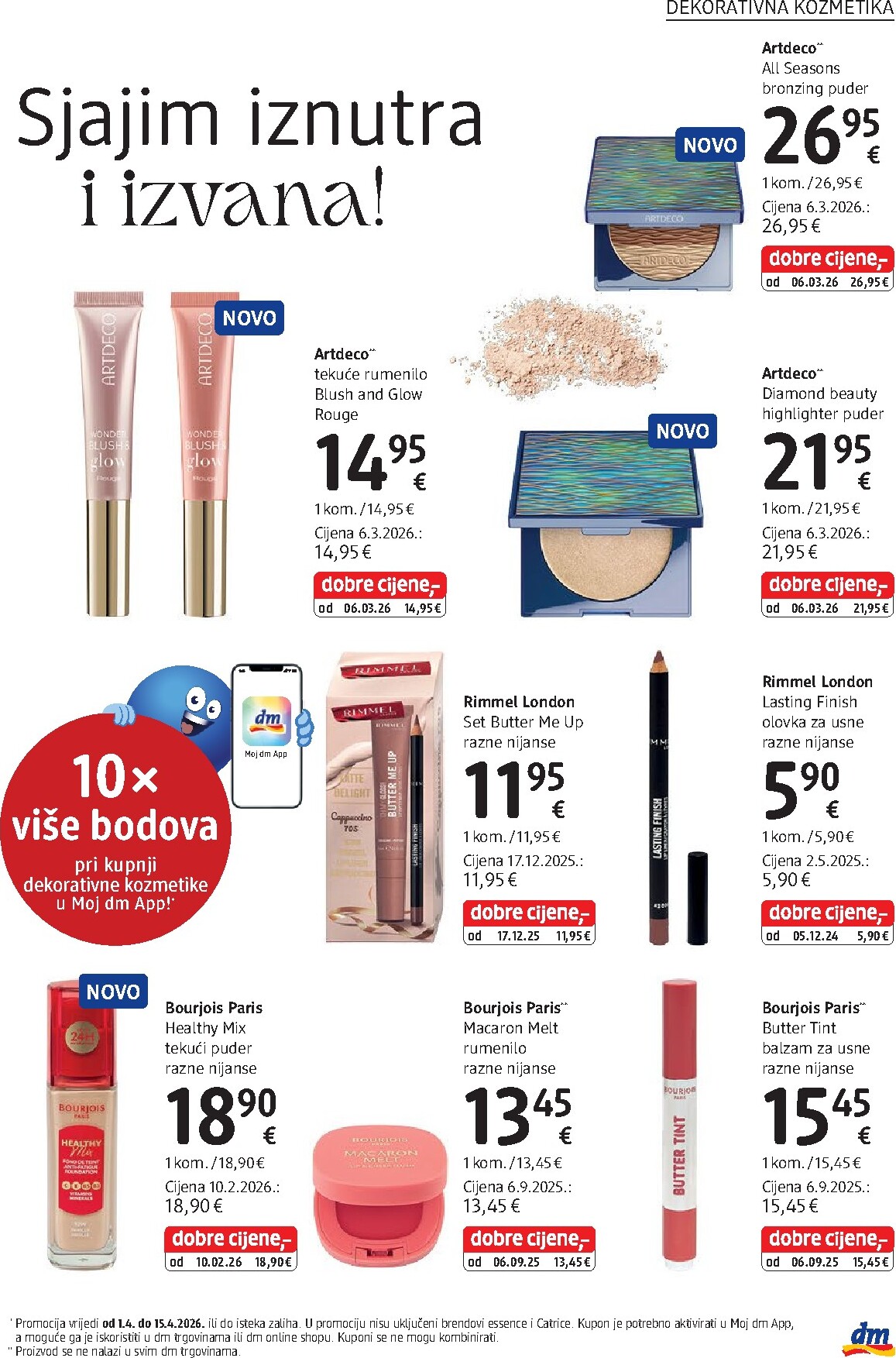 dm - Prelistajte katalog dm, vrijedi od 01.04.2026 do 15.04.2026 - page: 9