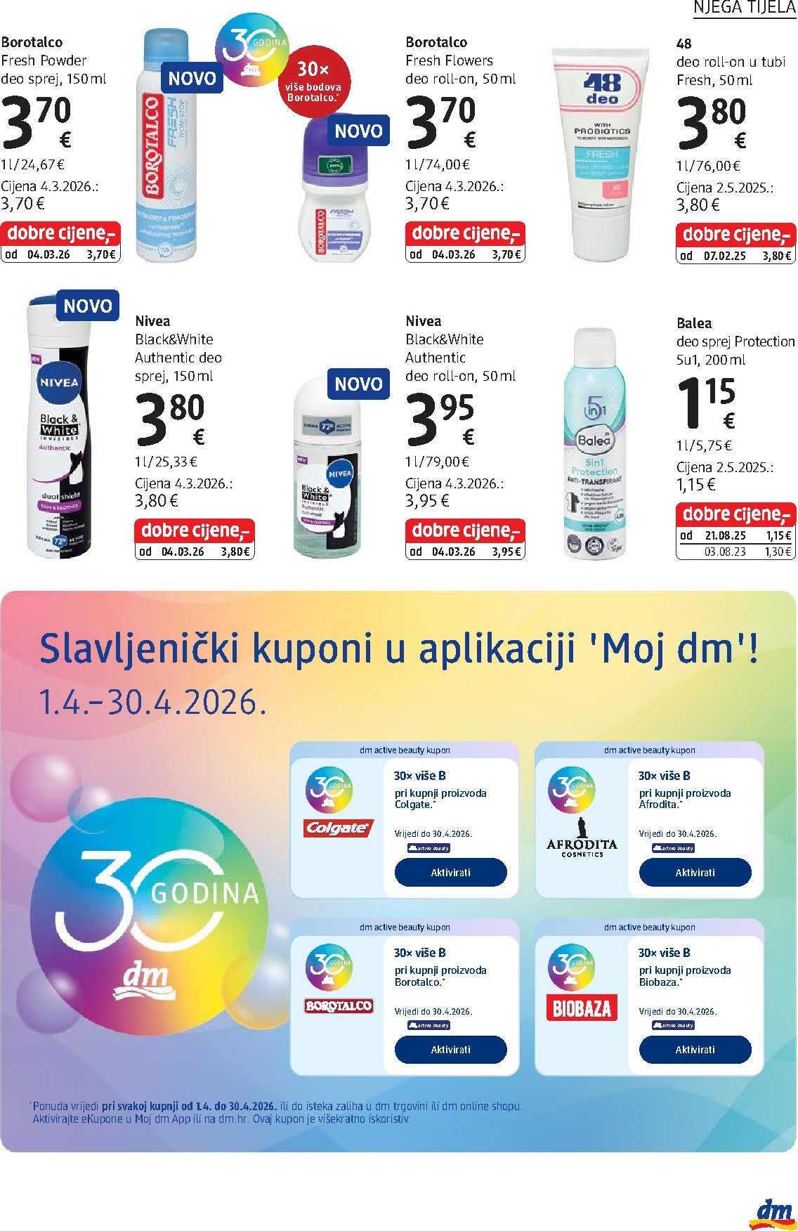 dm - Prelistajte katalog dm, vrijedi od 01.04.2026 do 15.04.2026 - page: 19