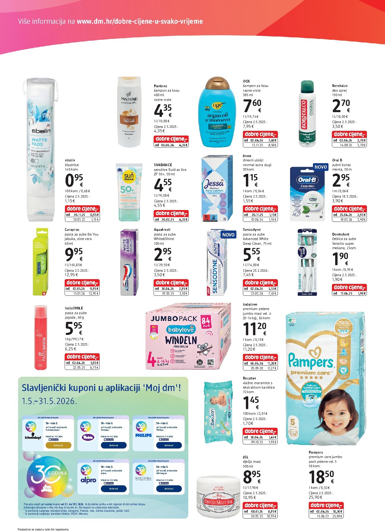 dm - Aktualni katalog dm - Express od subote, 16.05.2026 do nedjelje, 31.05.2026 - page: 2