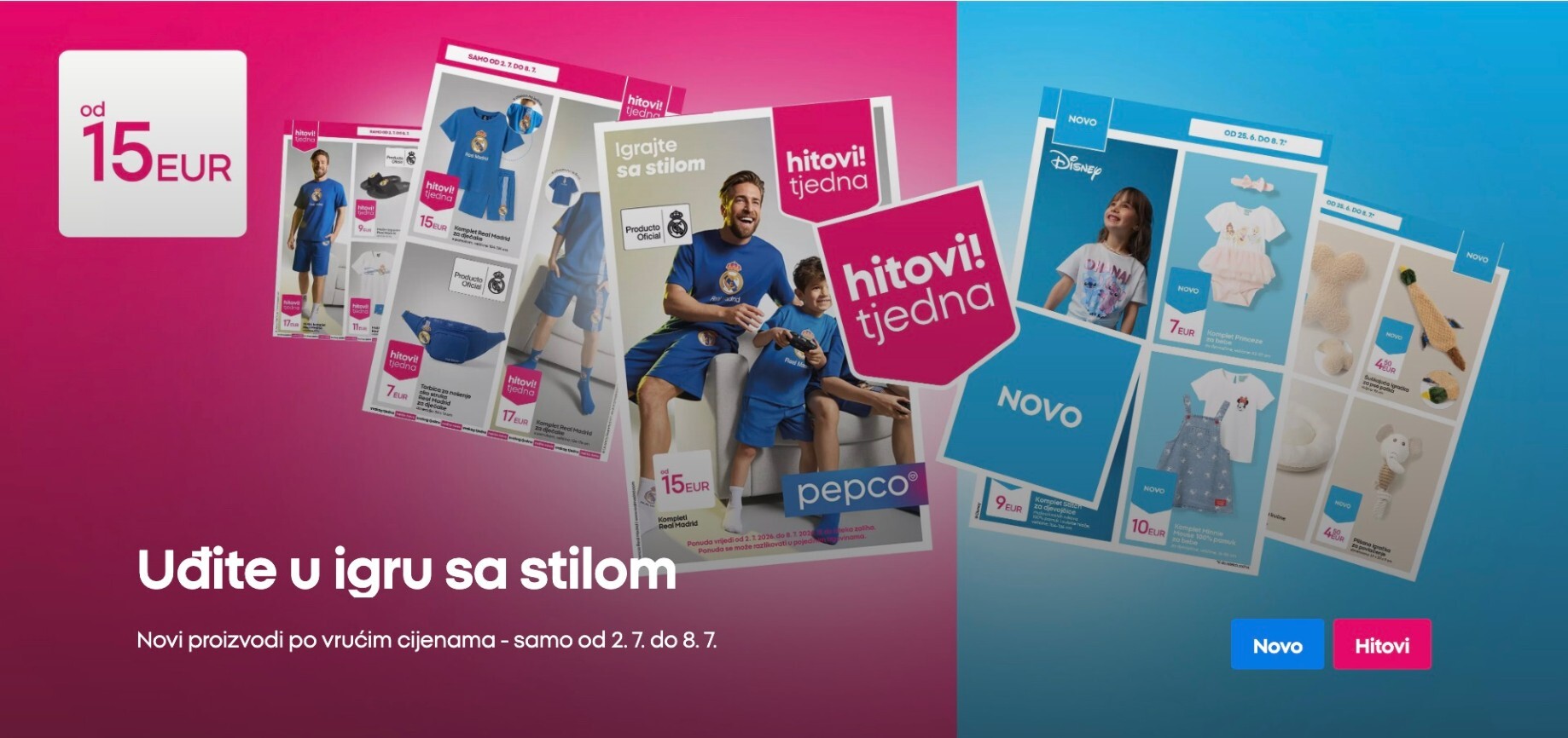 pepco - Aktualni katalog Pepco od četvrtka, 02.07.2026 do srijede, 08.07.2026 - page: 1