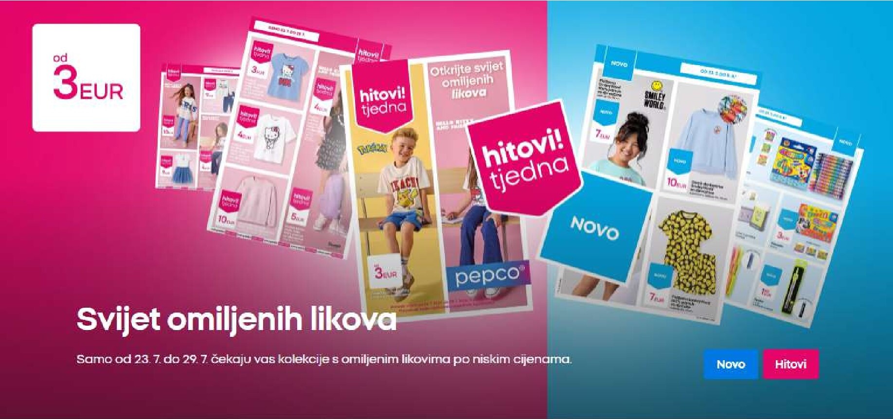 pepco - Aktualni katalog Pepco od četvrtka, 23.07.2026 do srijede, 29.07.2026 - page: 1