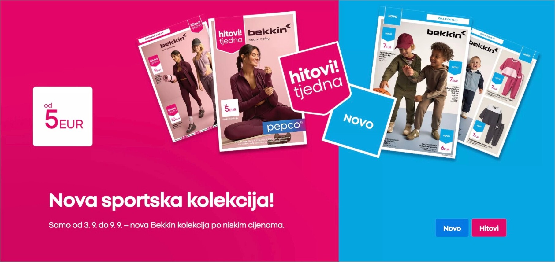pepco - Aktualni katalog Pepco od četvrtka, 03.09.2026 do srijede, 09.09.2026