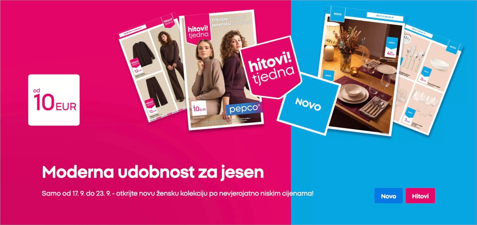 pepco - Aktualni katalog Pepco od četvrtka, 17.09.2026 do srijede, 23.09.2026