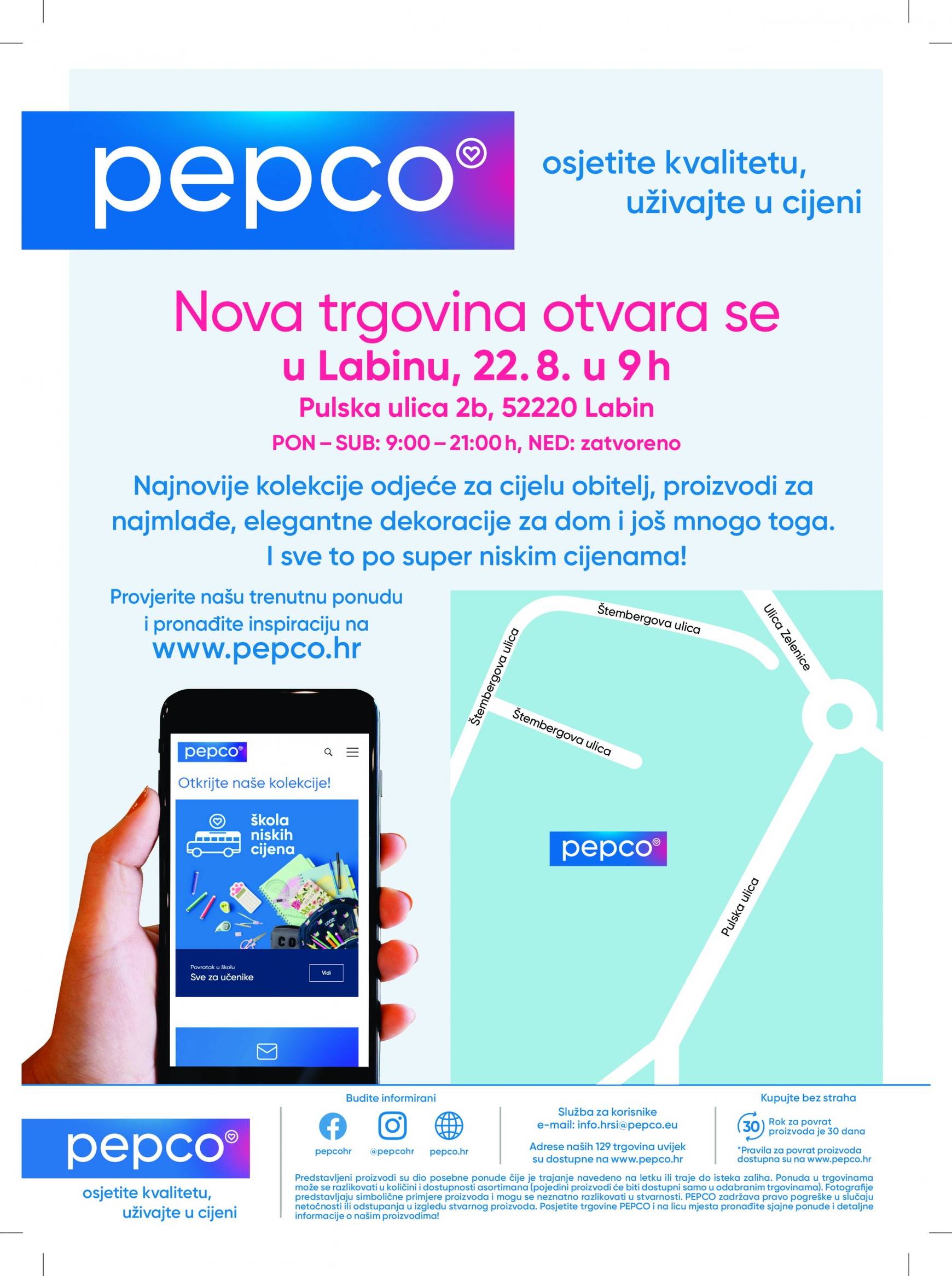 pepco - Novi katalog Pepco - Veliko otvorenje Labin 22.08. - 29.08. - page: 2