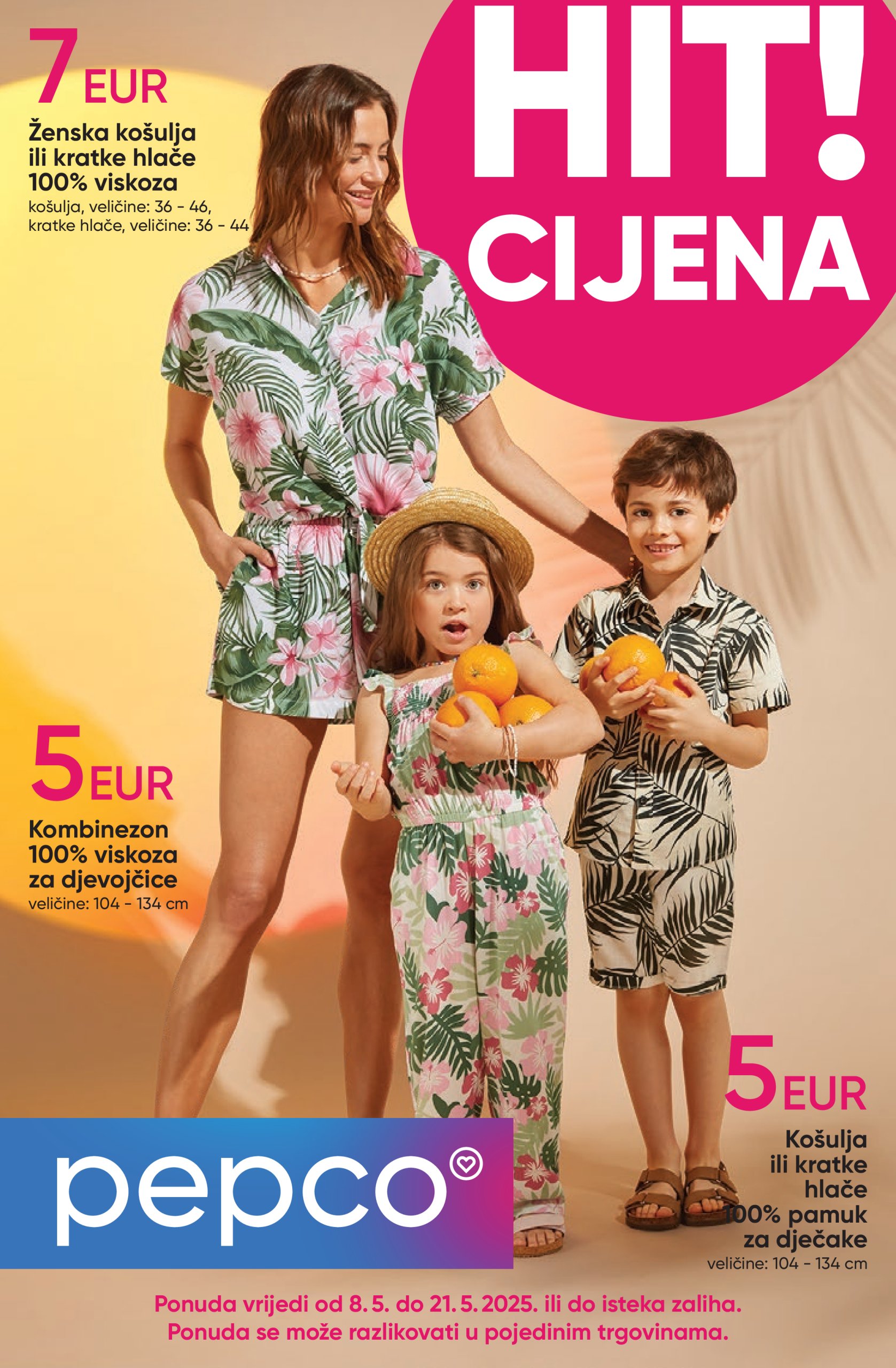 pepco - Pepco - Tropski motivi katalog vrijedi od 08.05. do 21.05.