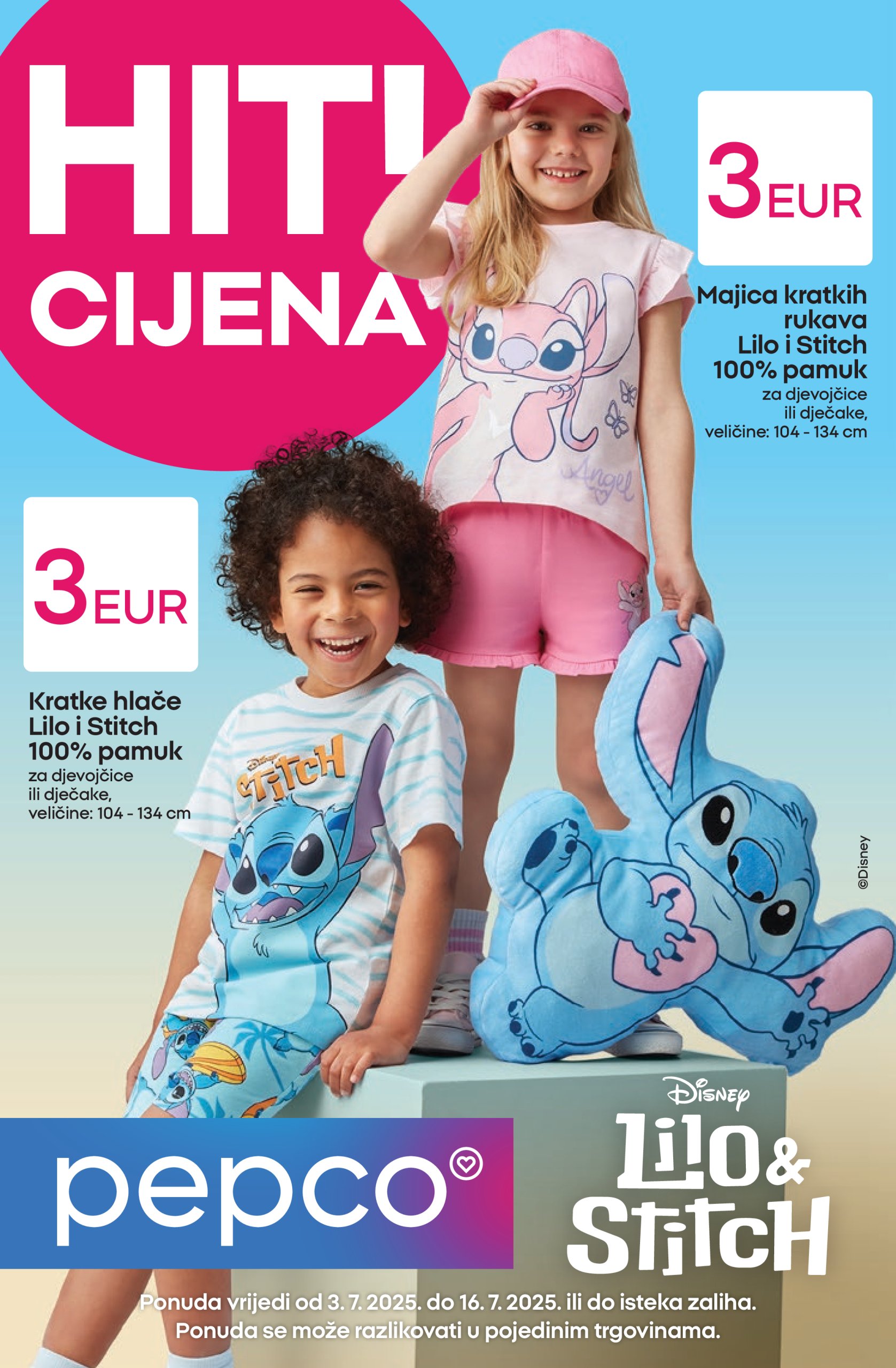 pepco - Prelistajte katalog Pepco - Lilo & Stitch, vrijedi od 03.07. do 16.07.
