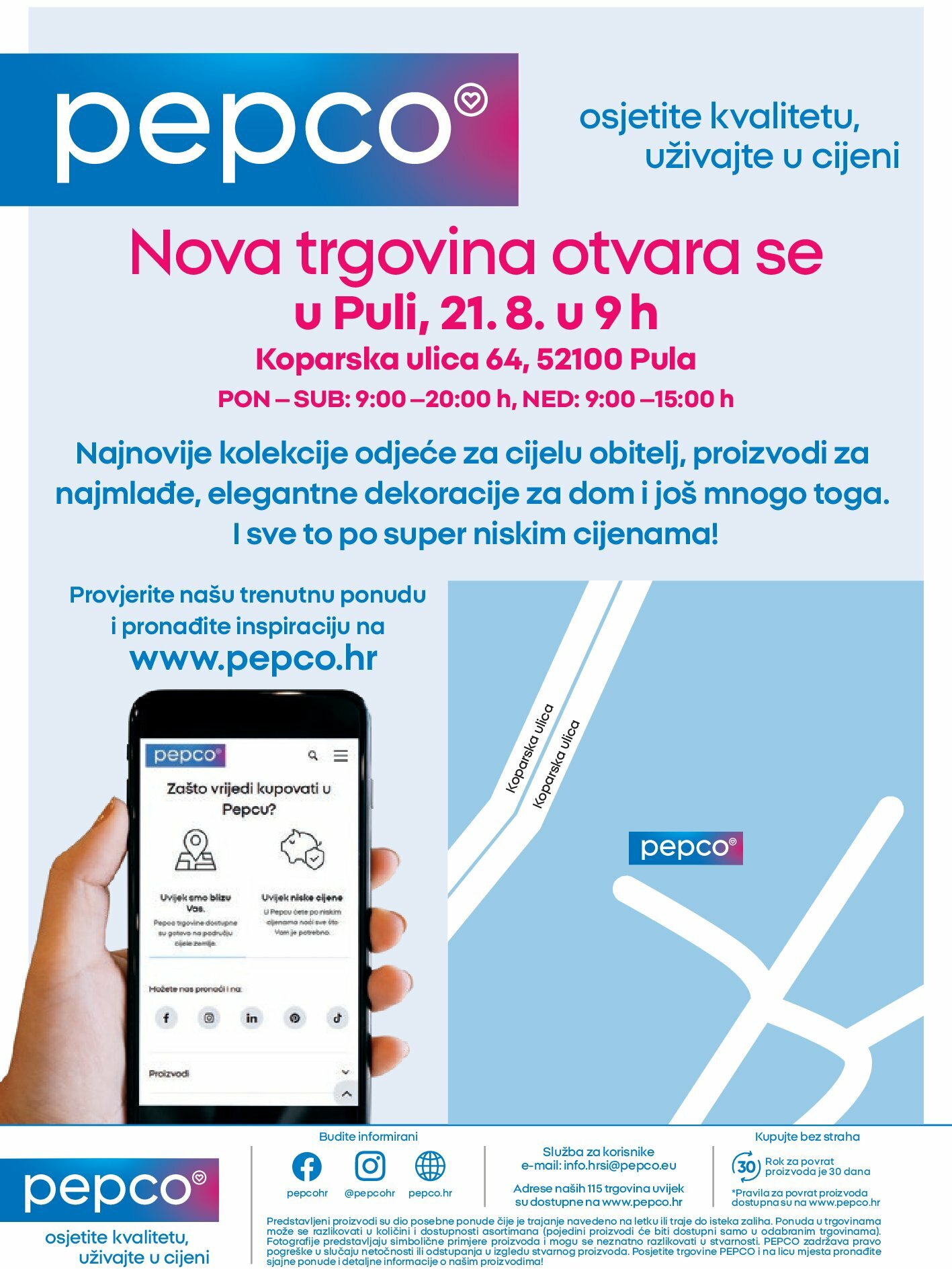 pepco - Prelistajte katalog Pepco - Veliko otvorenje Pula, vrijedi od 21.08. do 28.08. - page: 2