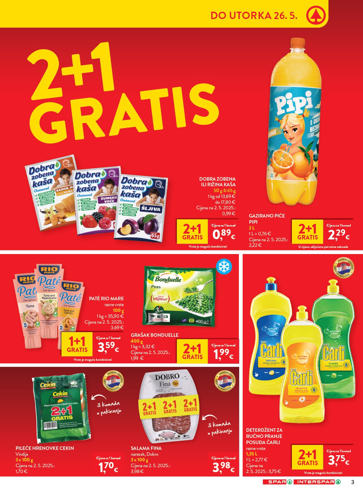 spar - Novi SPAR katalog od srijede, 20.05.2026 do utorka, 26.05.2026 - page: 3