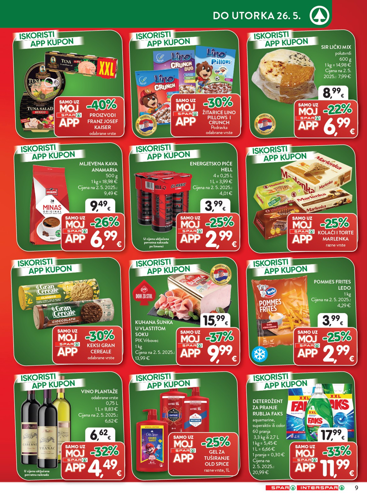 spar - Novi SPAR katalog od srijede, 20.05.2026 do utorka, 26.05.2026 - page: 9