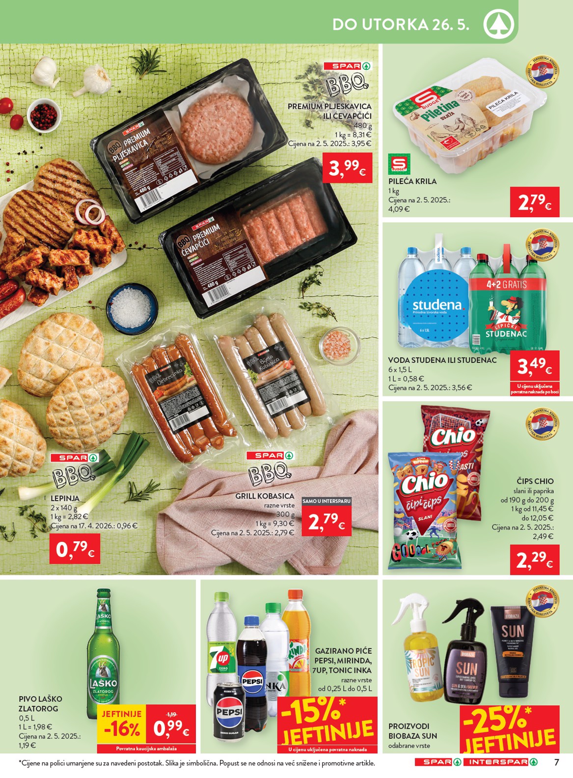 spar - Novi SPAR katalog od srijede, 20.05.2026 do utorka, 26.05.2026 - page: 7