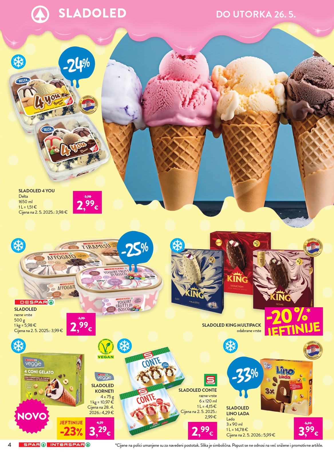 spar - Novi SPAR katalog od srijede, 20.05.2026 do utorka, 26.05.2026 - page: 4