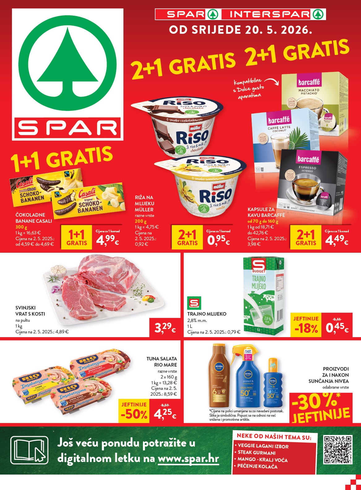 spar - Novi SPAR katalog od srijede, 20.05.2026 do utorka, 26.05.2026 - page: 1